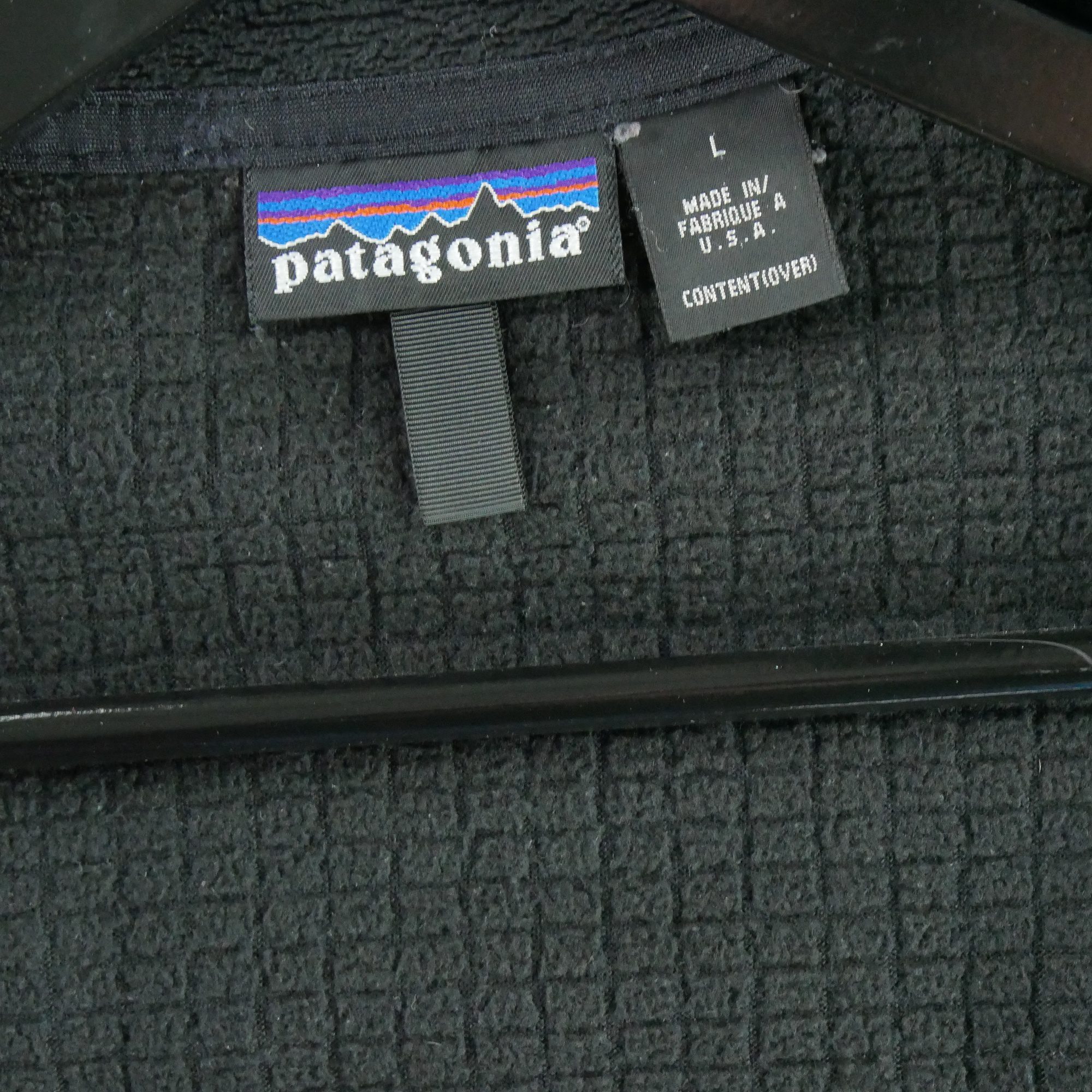 Veste polaire Homme  Retro Noir 6