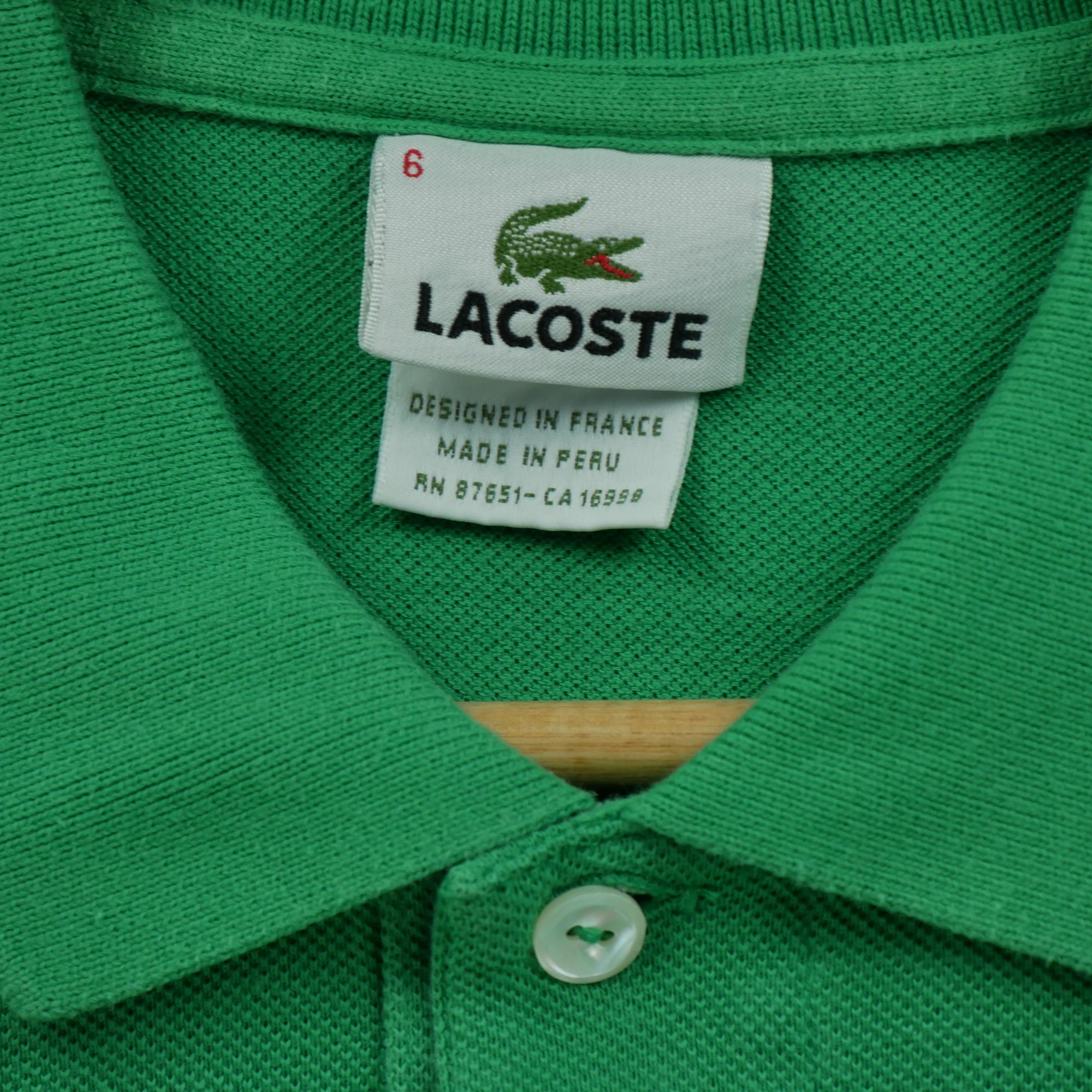 Polo manches courtes Homme  Vert 5