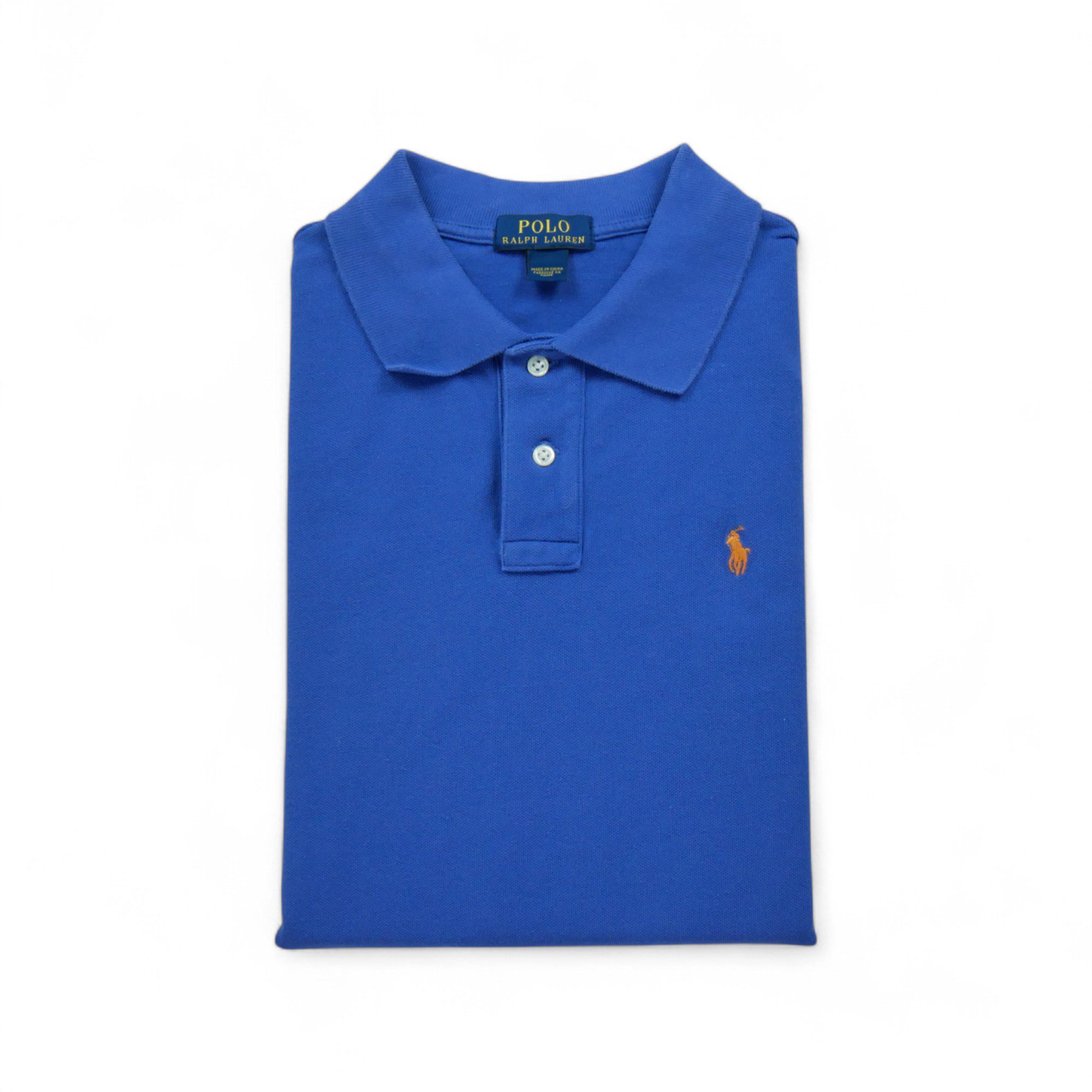 Polo manches courtes Homme Bleu - Excellent état
