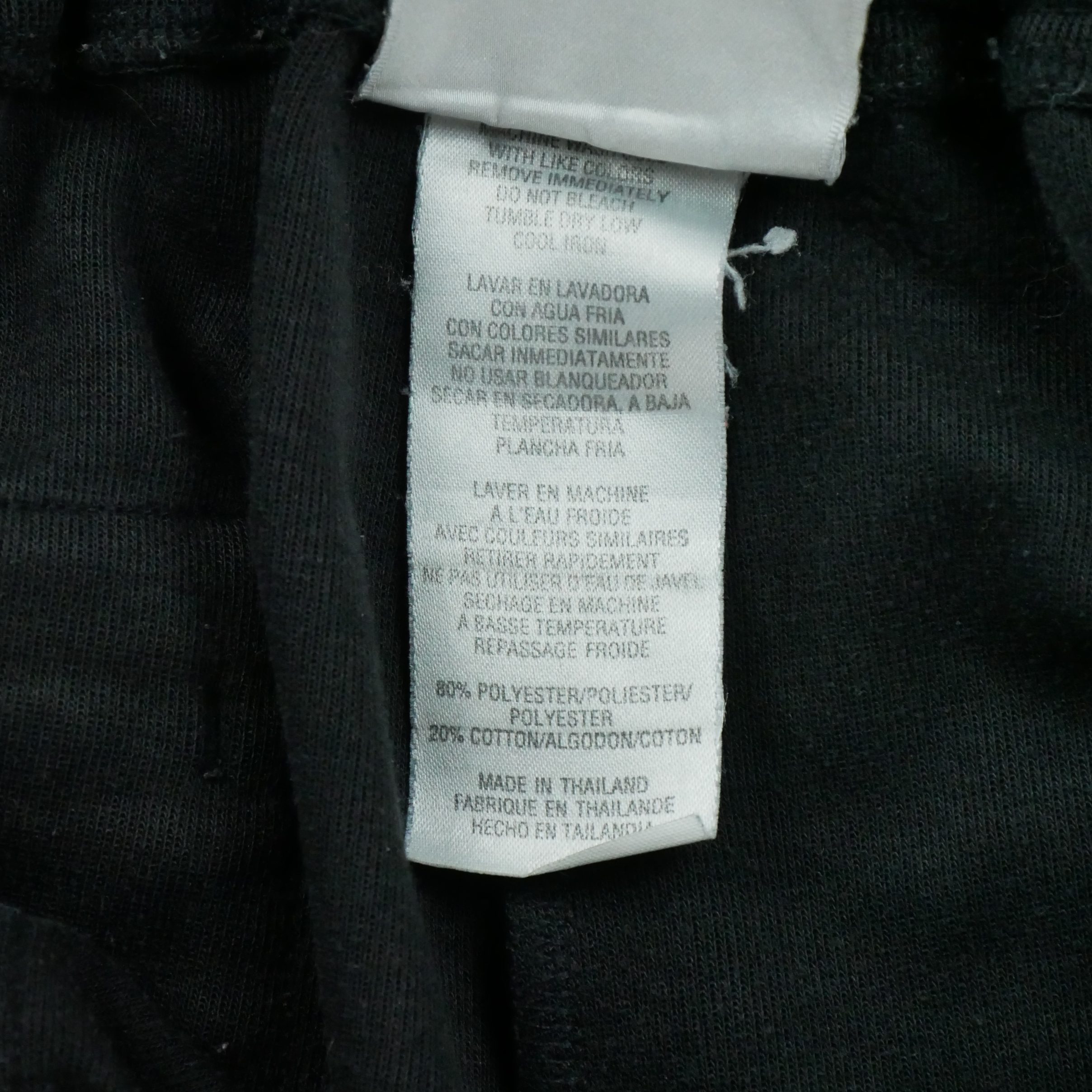 Jogging Homme  Vintage Y2K Noir 13
