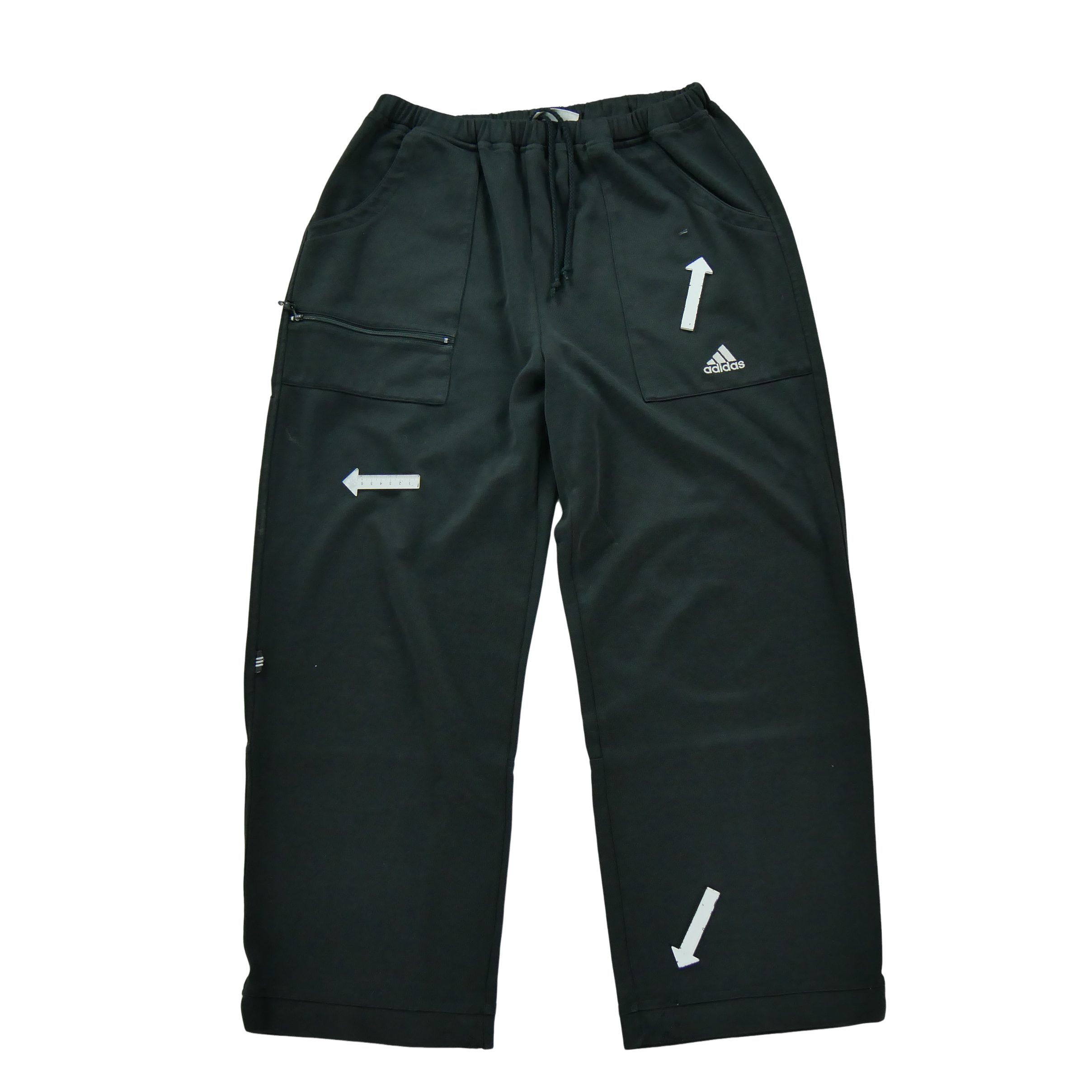 Jogging Homme  Vintage Y2K Noir 5
