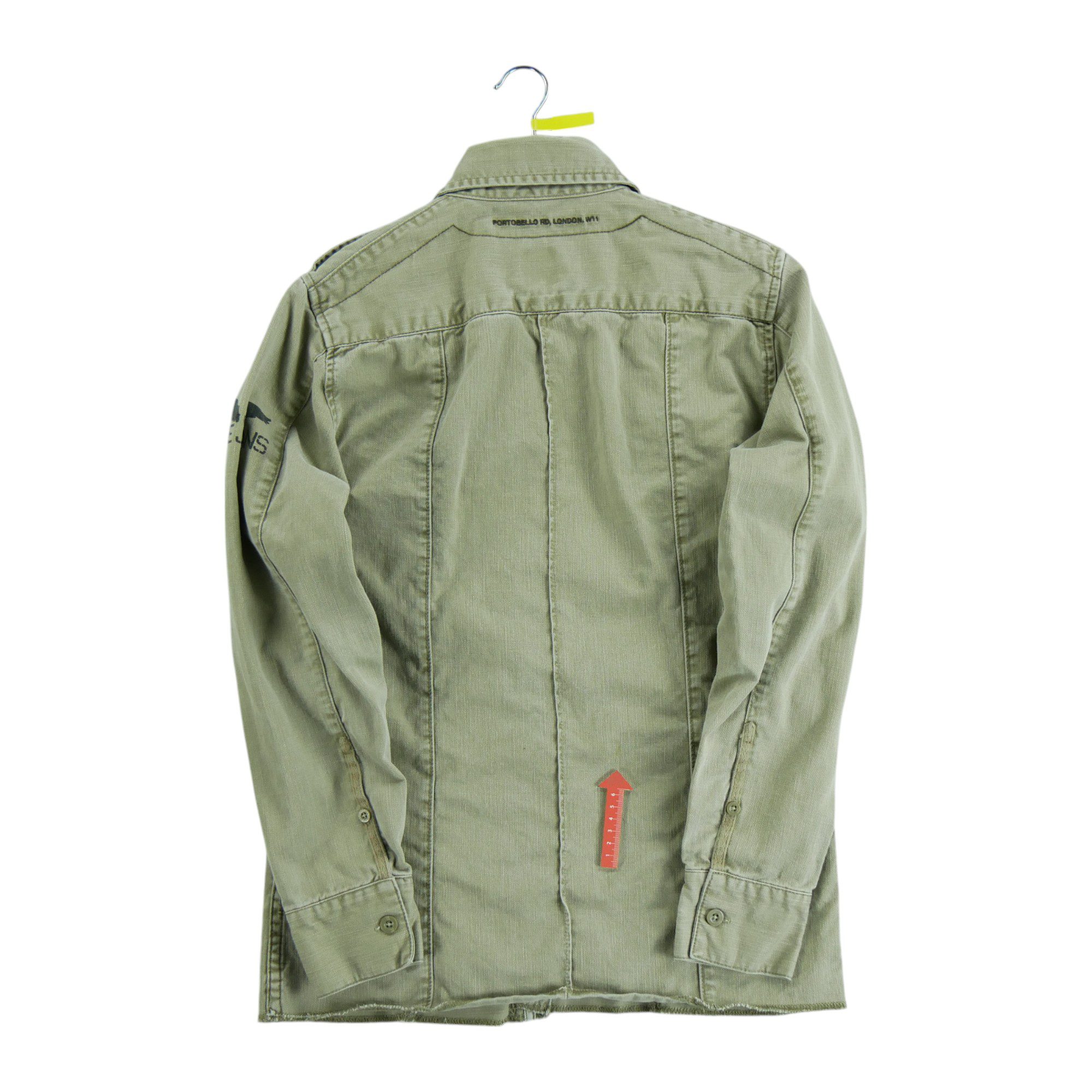 Chemise détente Homme uni Kaki 6