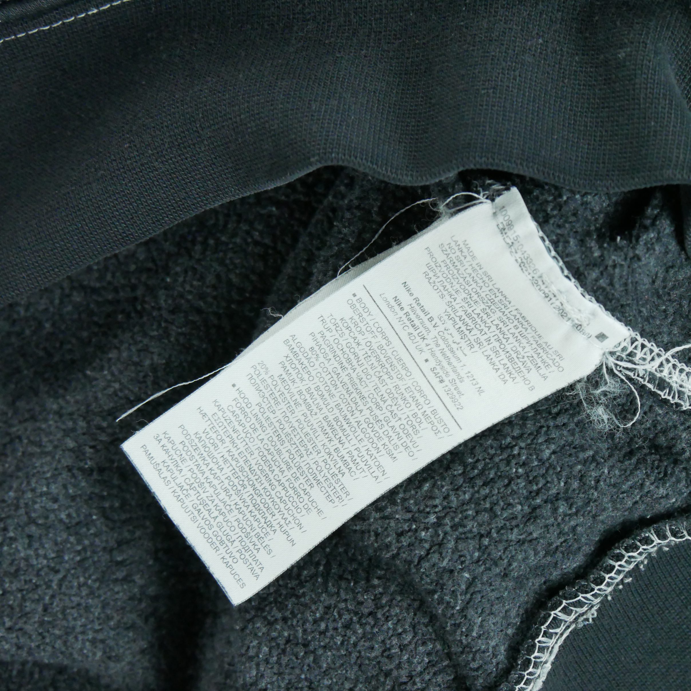 Sweat à capuche Homme  Noir 6