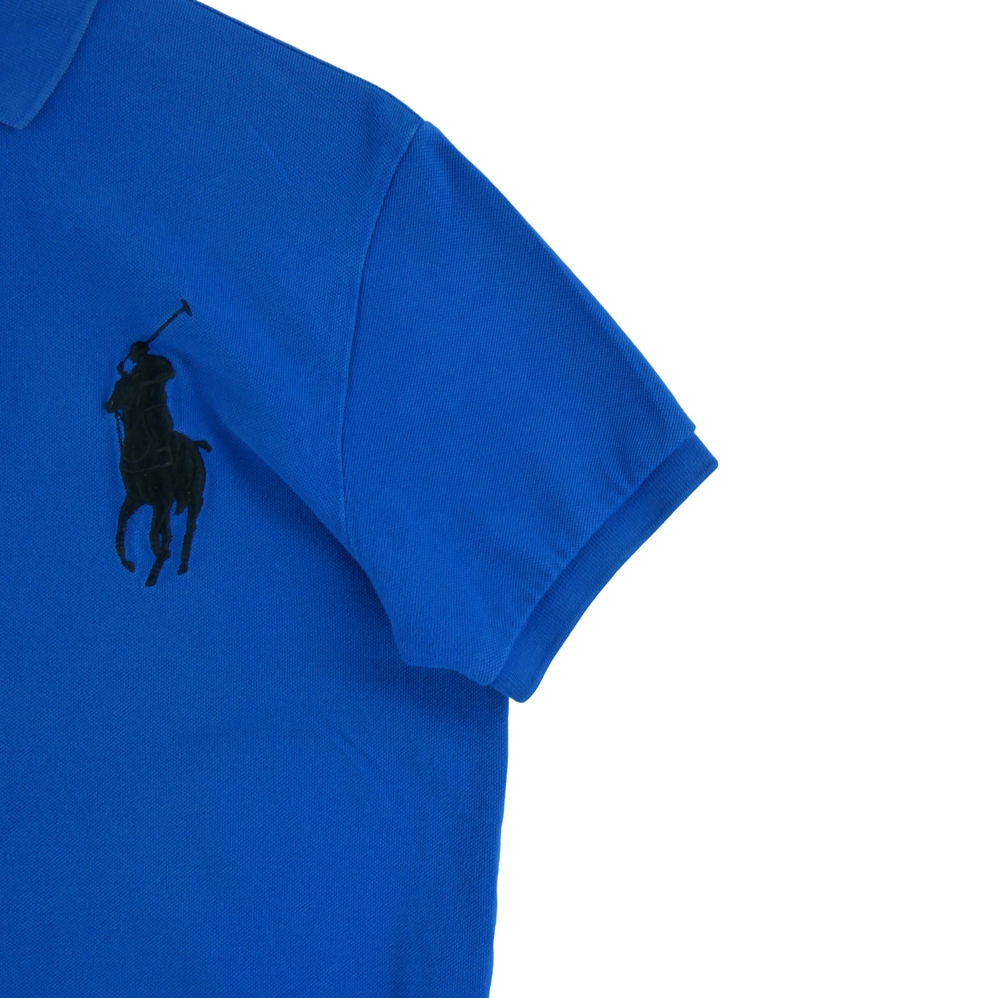 Polo manches courtes Homme  Bleu 4