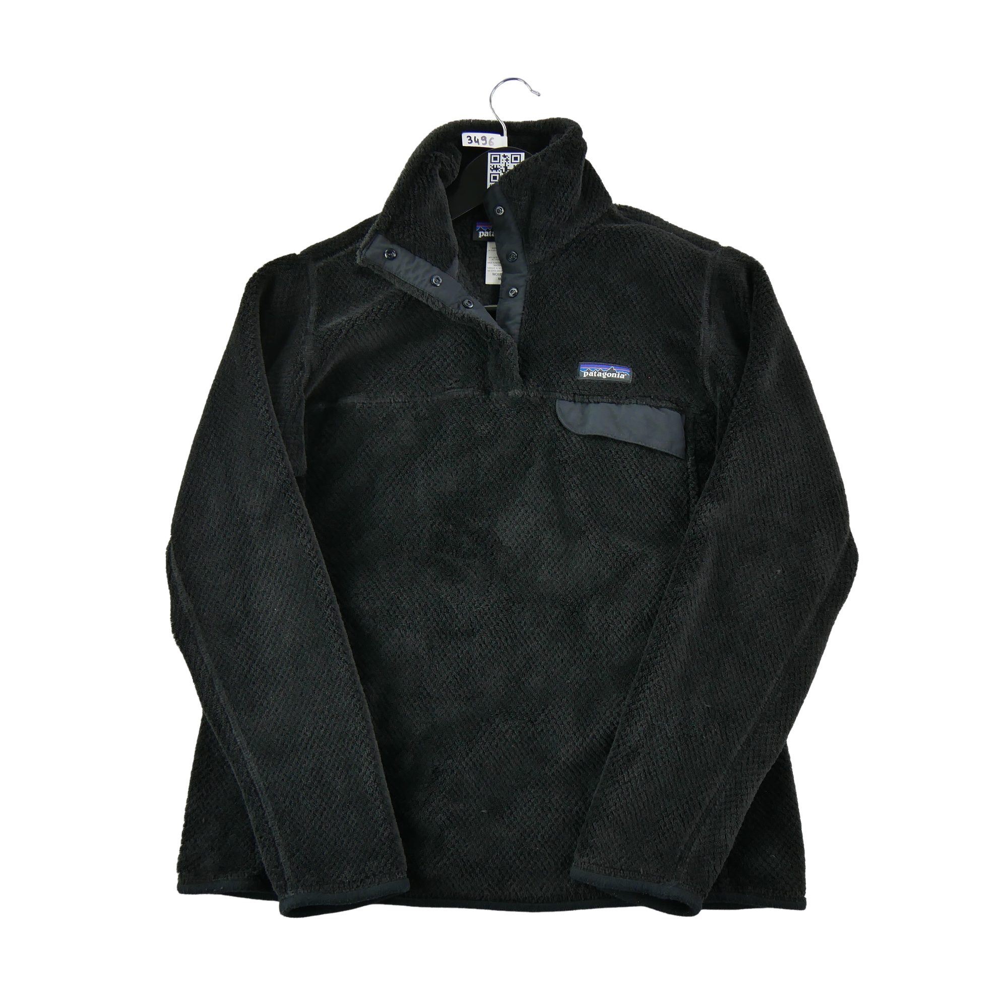 Pull polaire Femme  Snap-T Noir 1