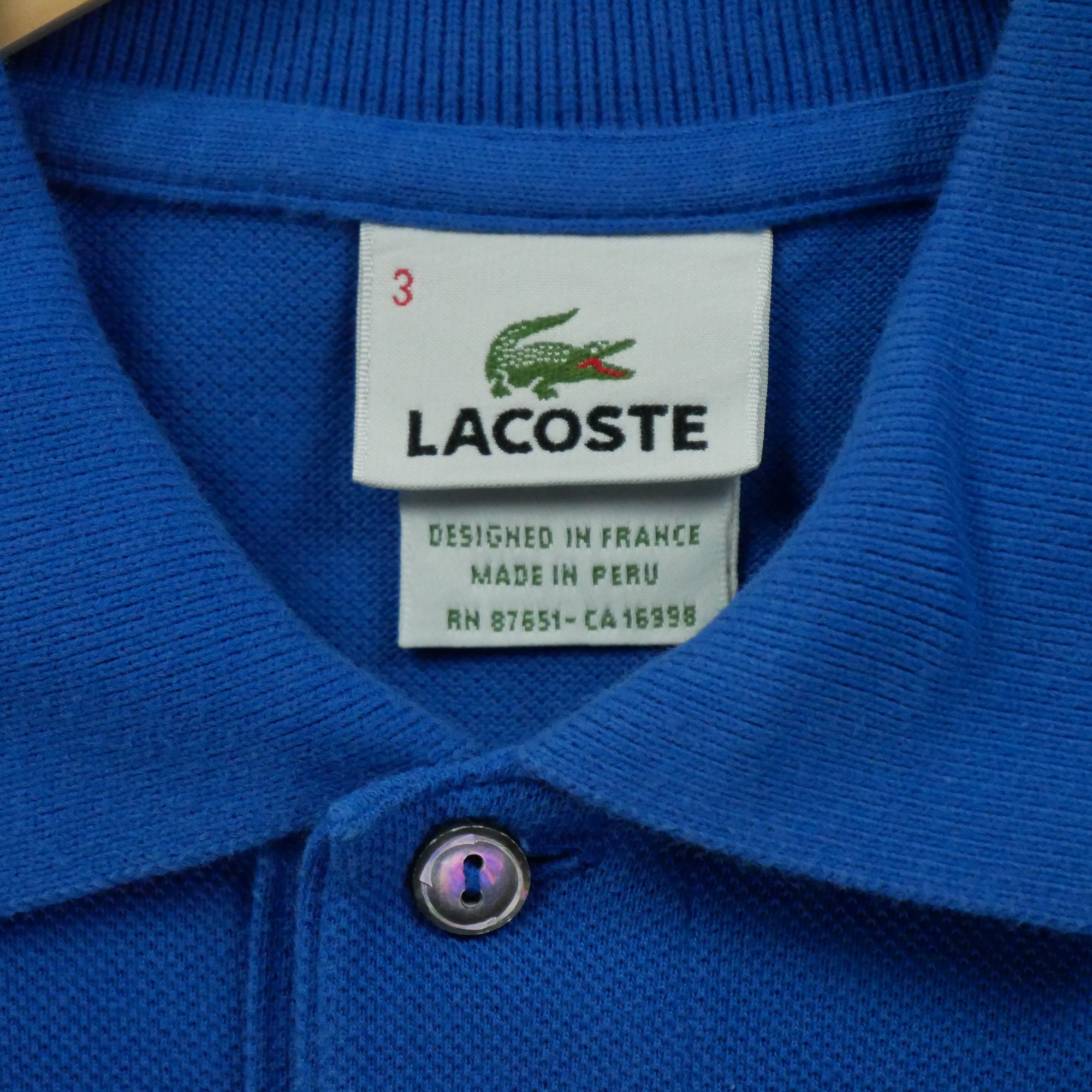 Polo manches courtes Homme  Bleu 6