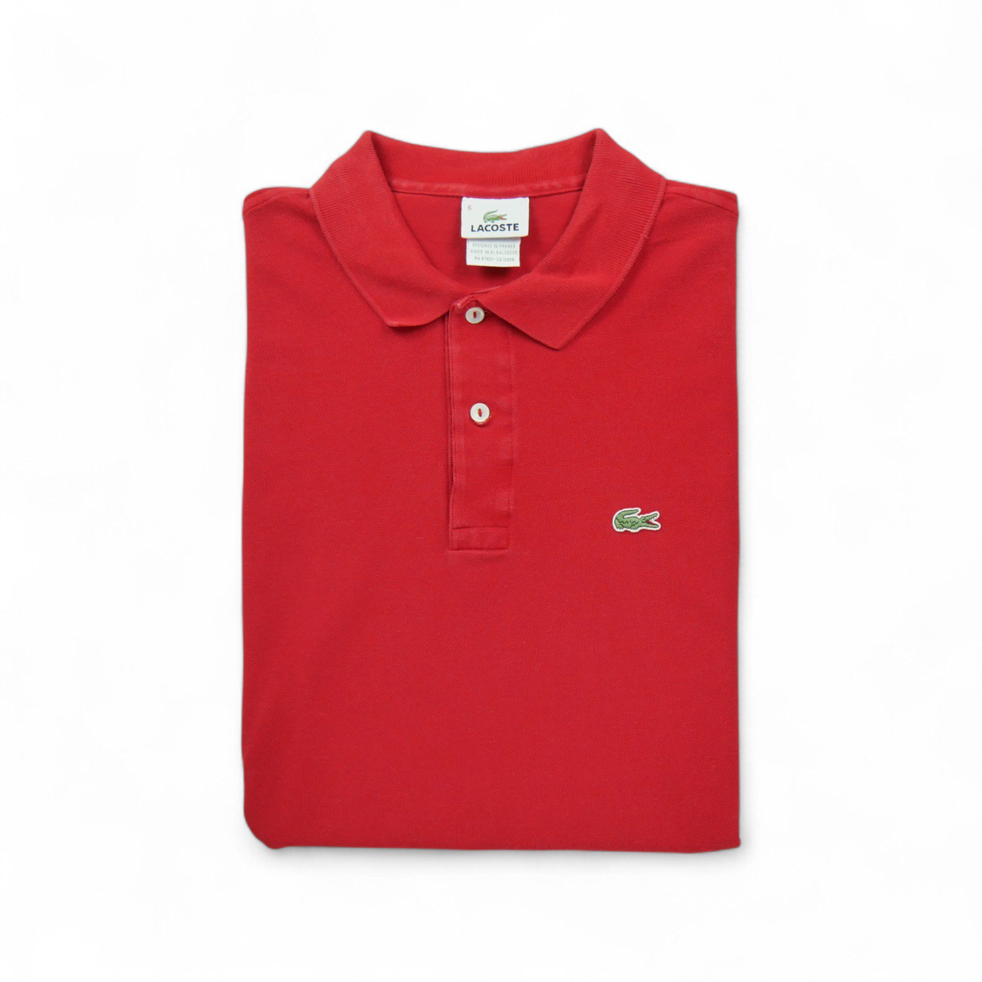 Polo manches courtes Homme  Rouge 1