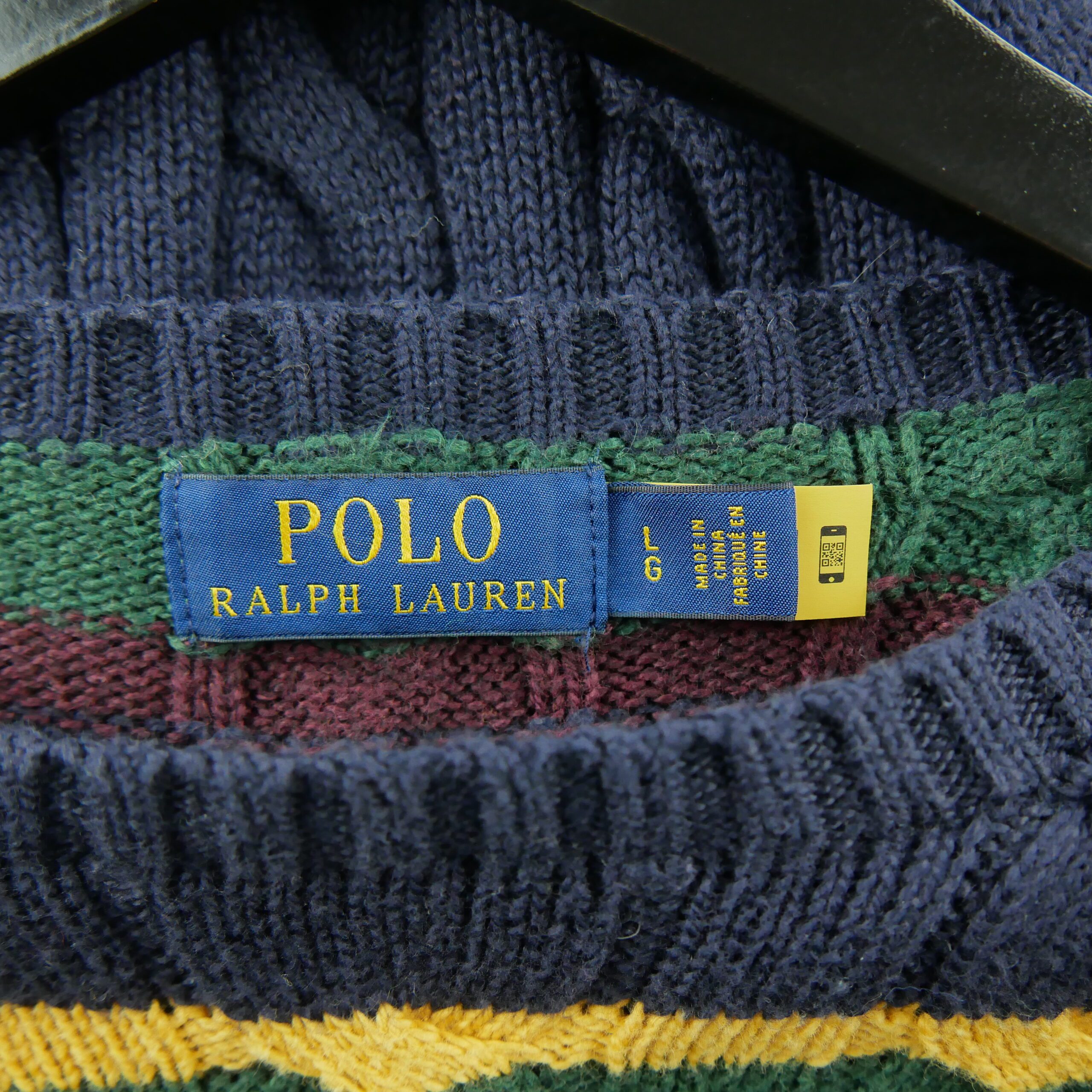 Pull Homme  Cable Knit Vert 8