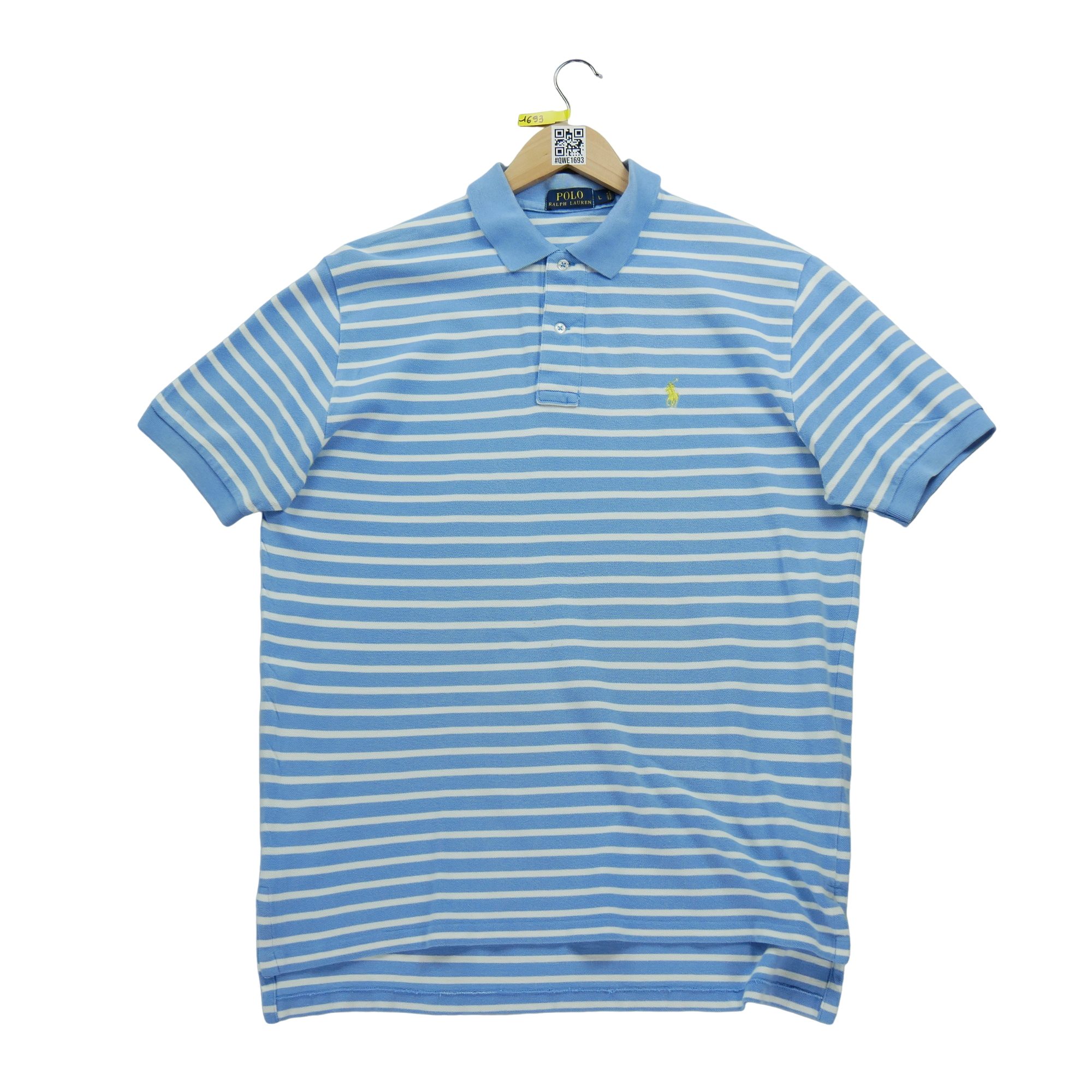 Polo manches courtes Homme  Bleu clair 2