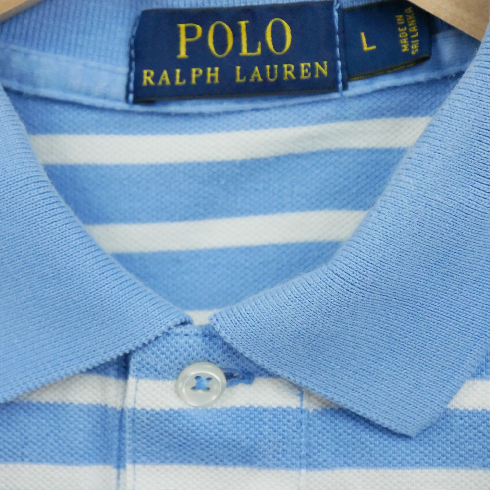 Polo manches courtes Homme  Bleu clair 8