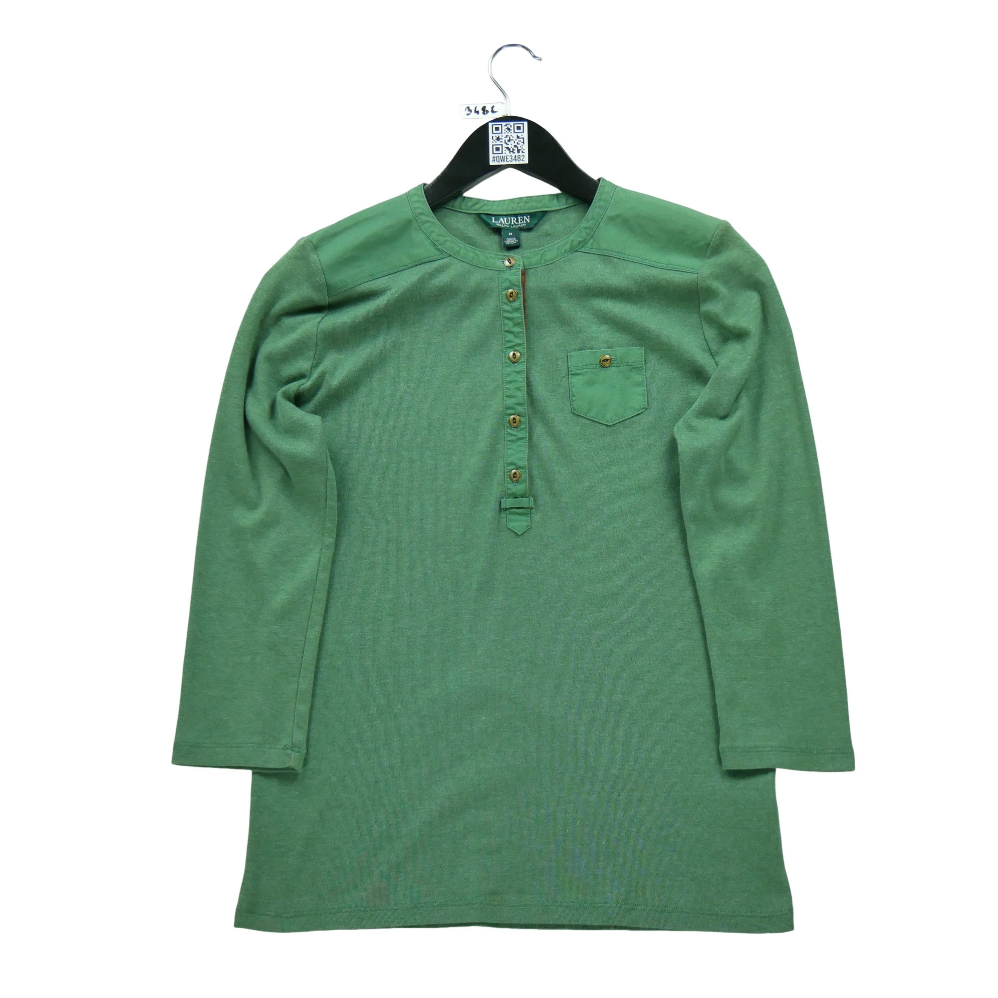 T-shirt manches longues Femme Vert - Excellent état