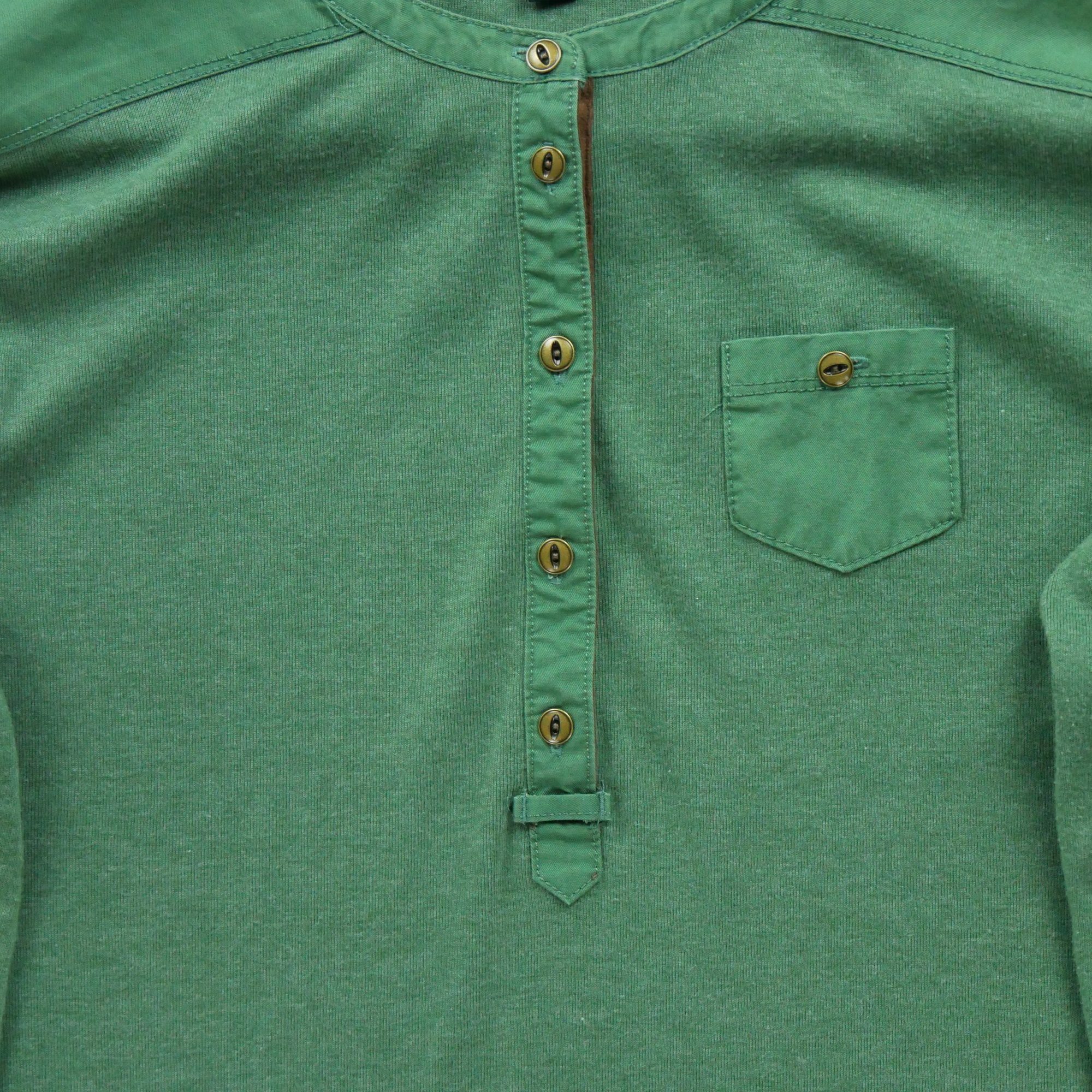 T-shirt manches longues Femme  Vert 3