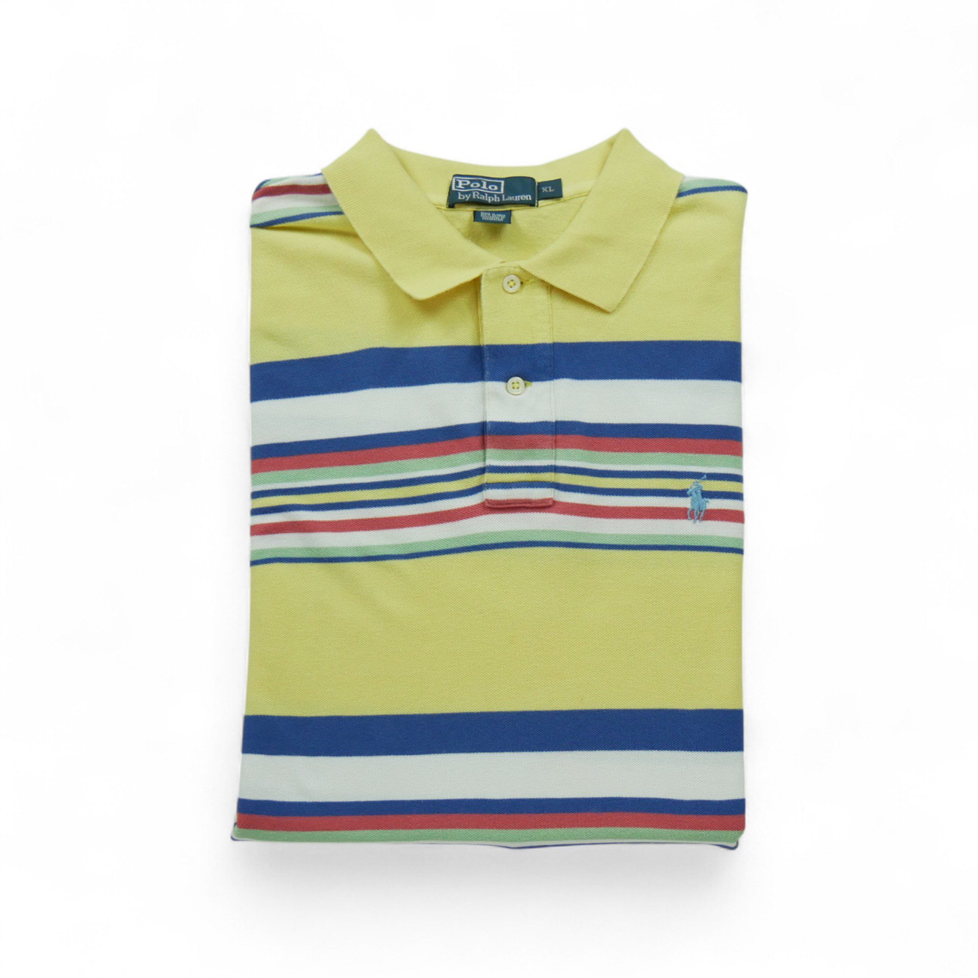 Polo manches courtes Homme Jaune - Bon état