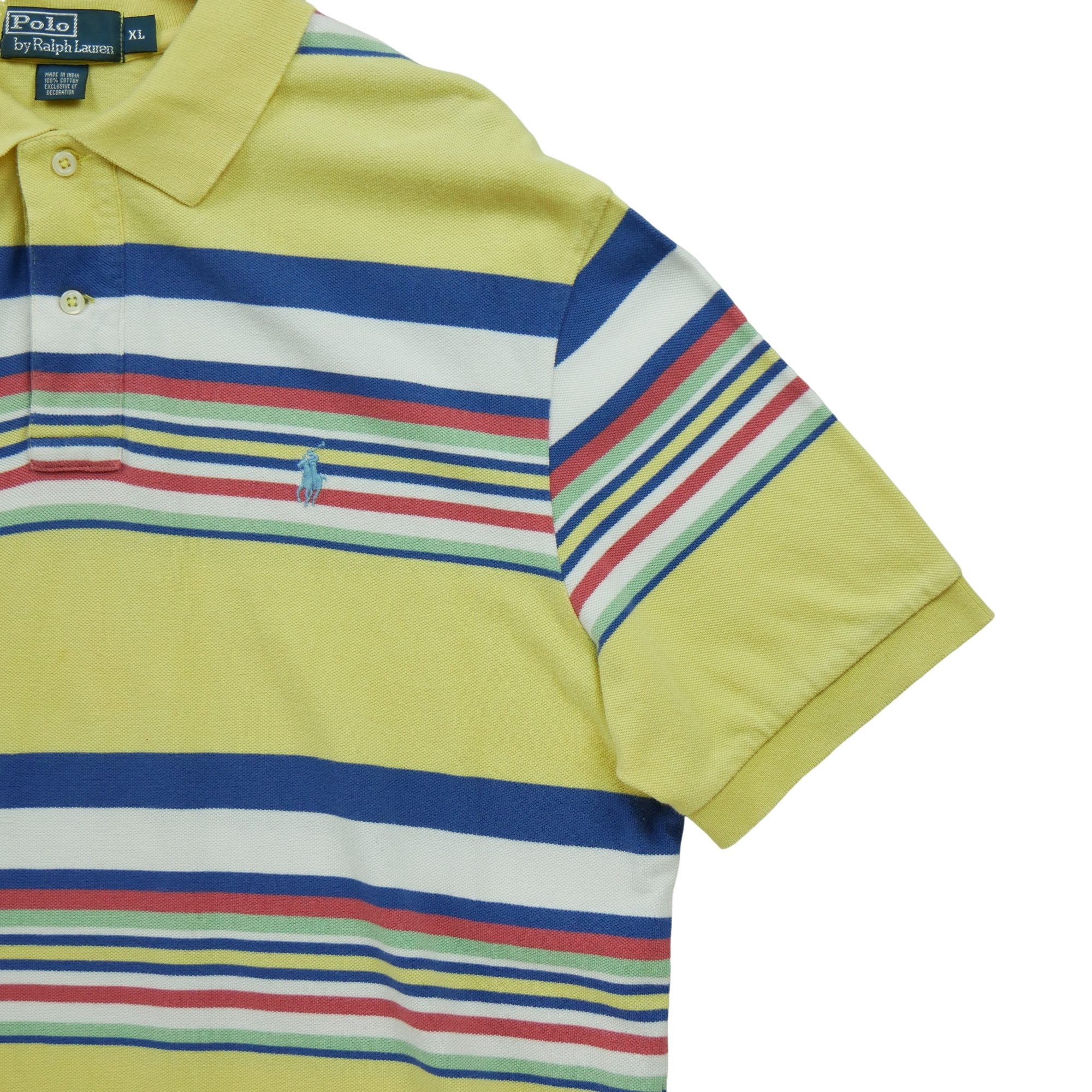 Polo manches courtes Homme  Jaune 3