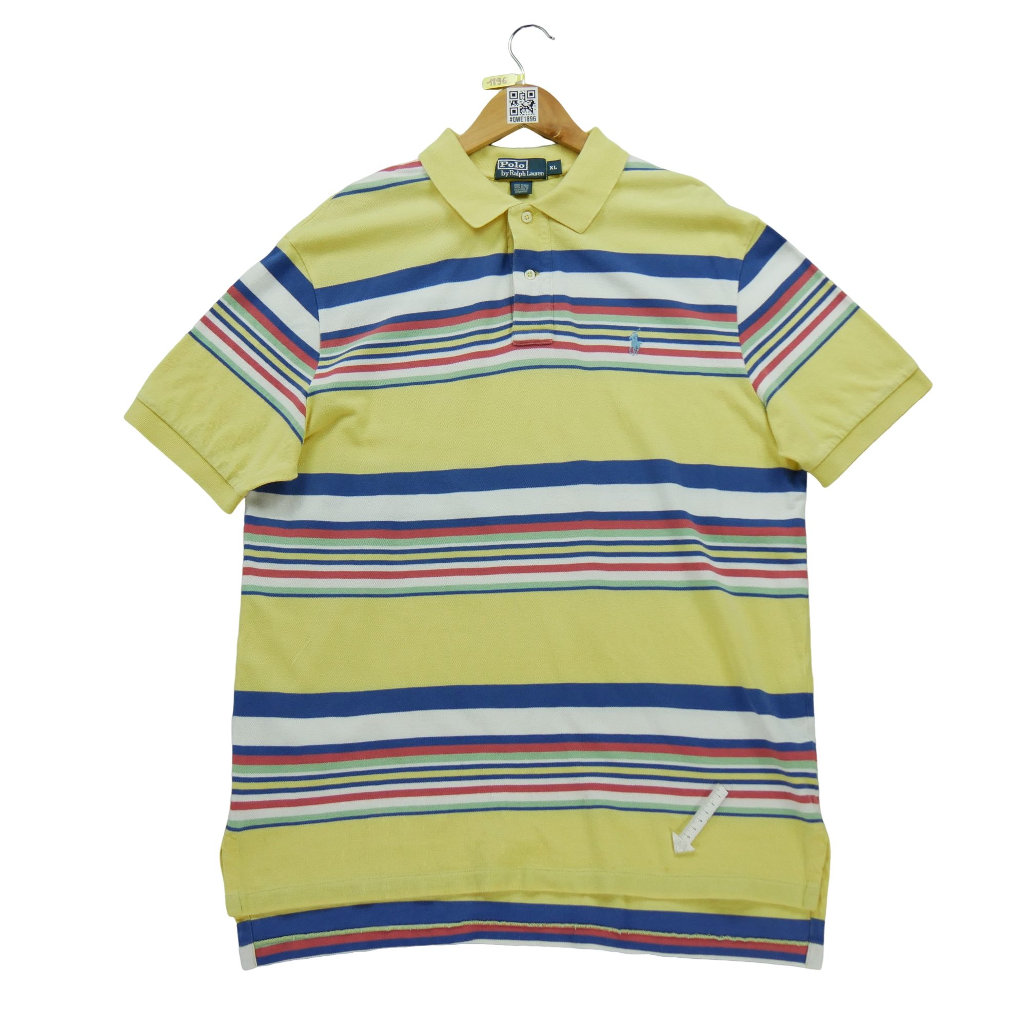 Polo manches courtes Homme  Jaune 7