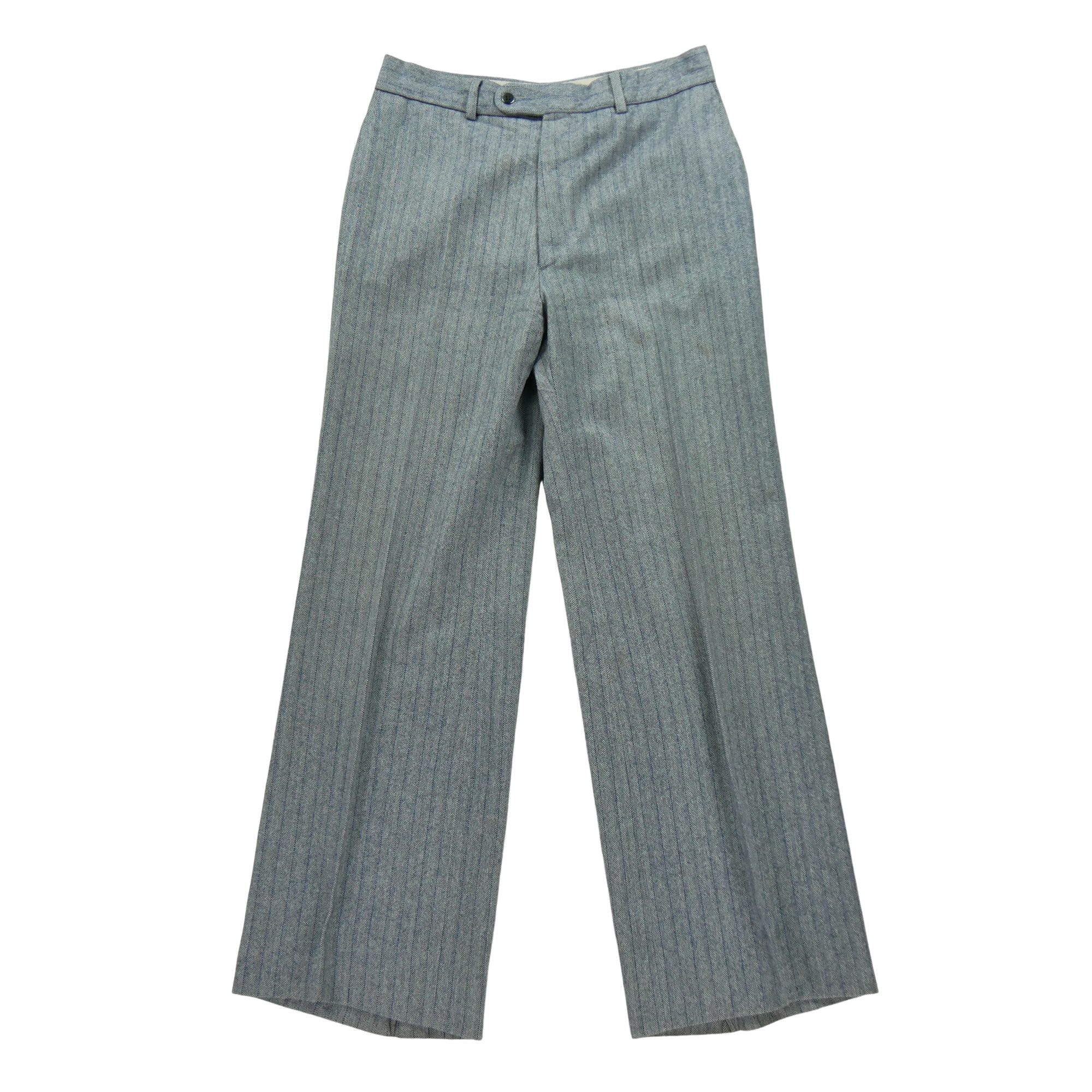 Pantalon Femme LargeIà rayure Gris - Bon état