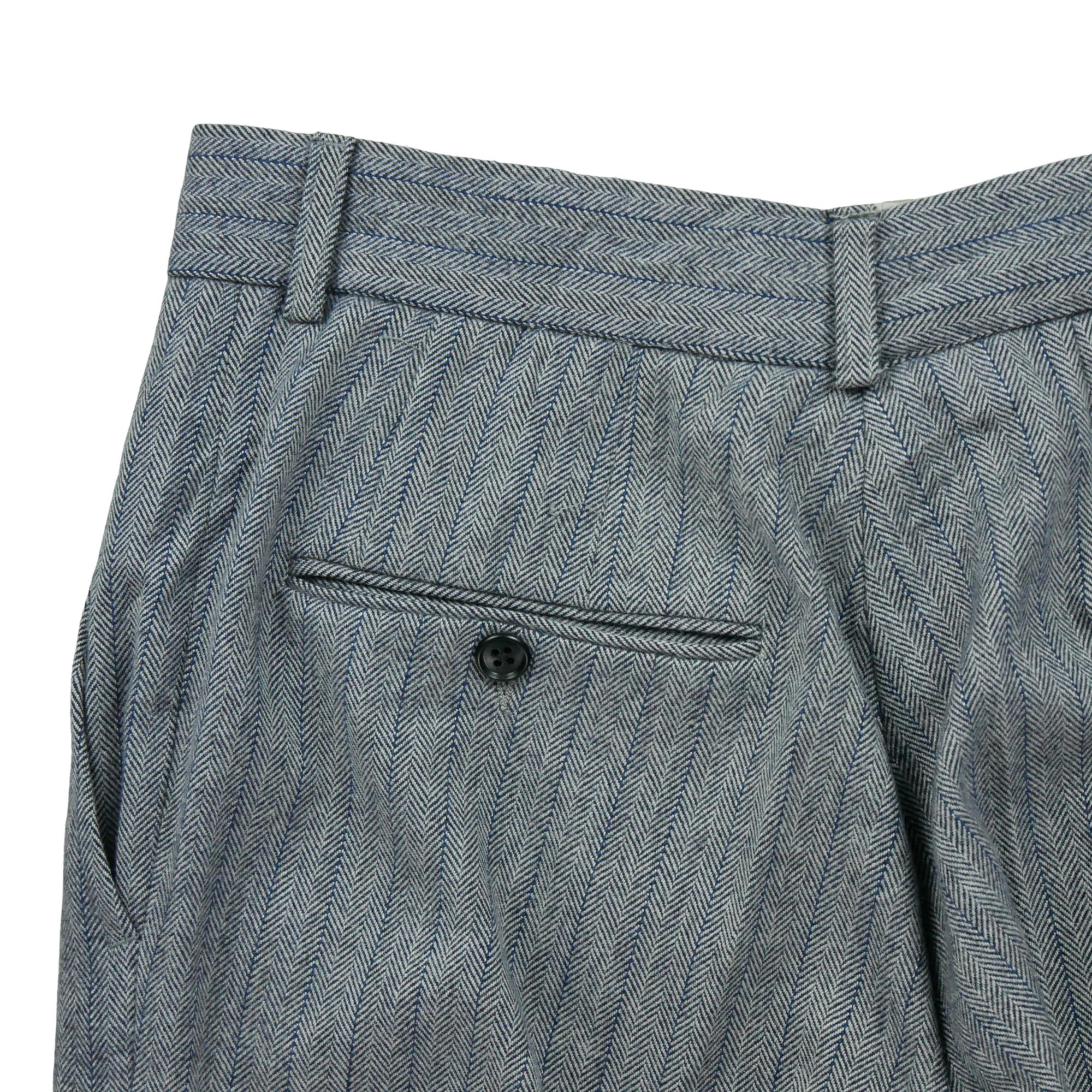Pantalon Femme LargeIà rayure Gris 5