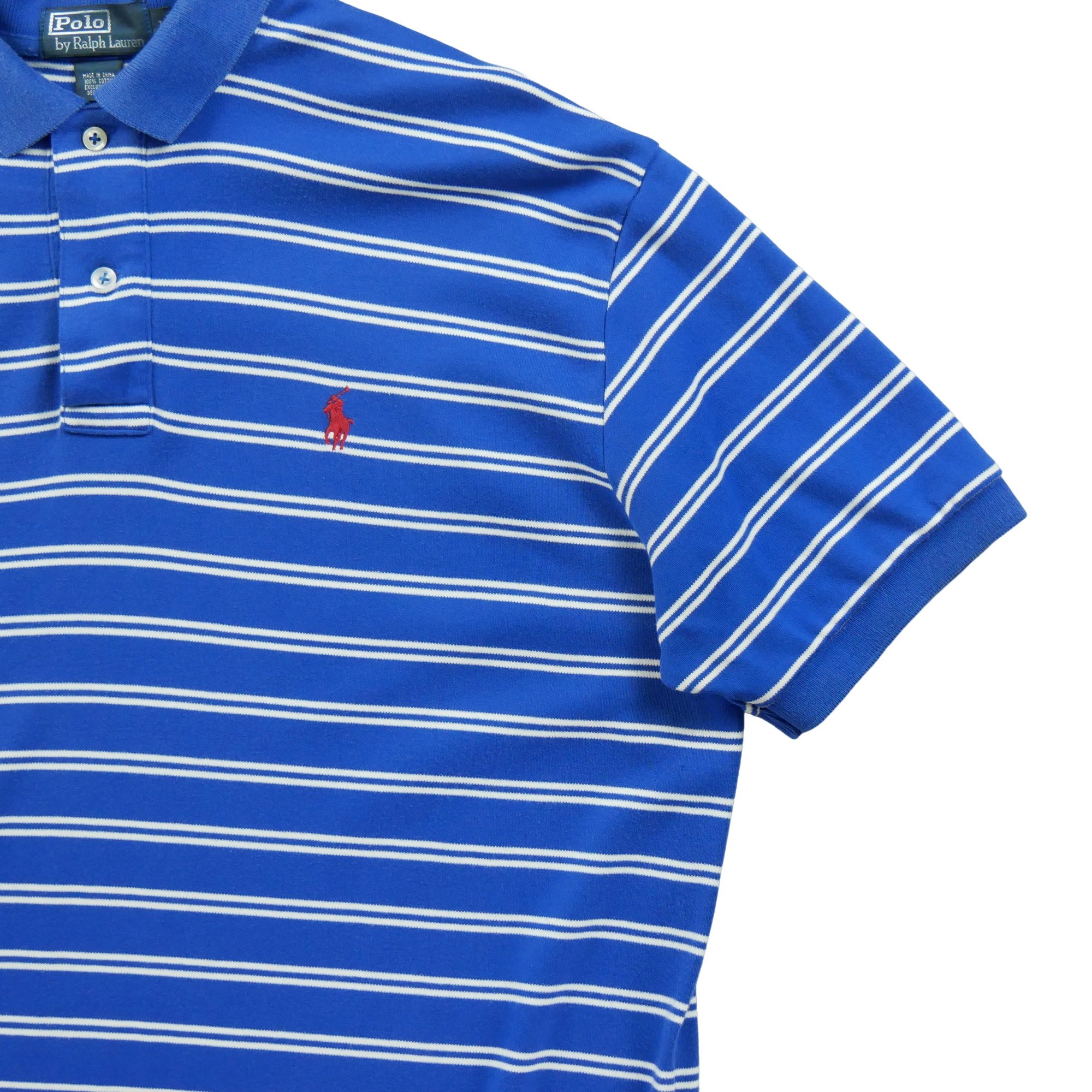Polo manches courtes Homme  Bleu 4