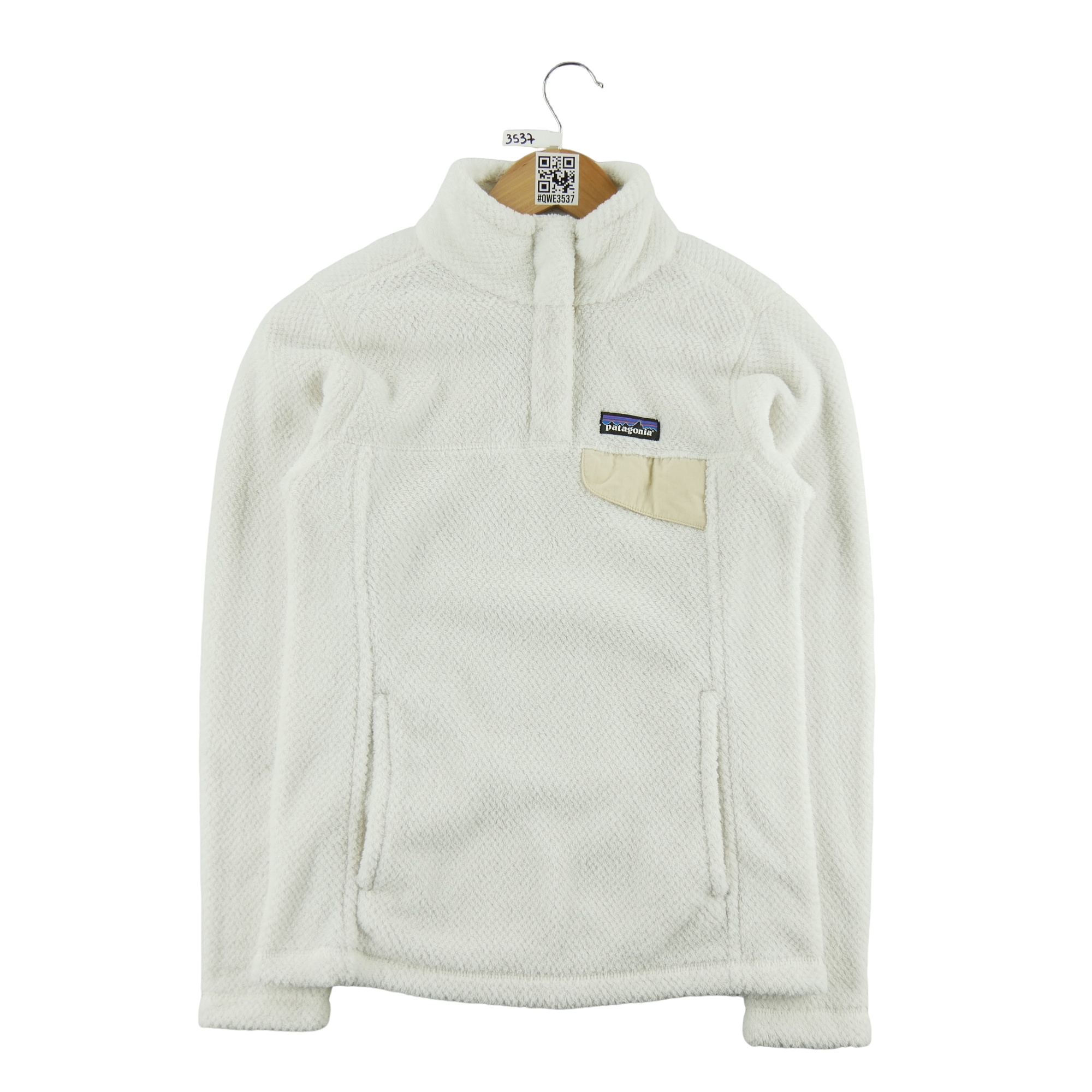 Pull polaire Femme  Snap-T Blanc 1