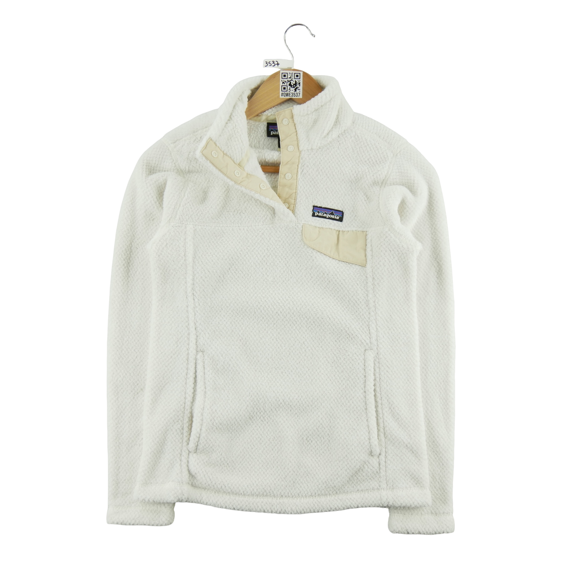 Pull polaire Femme  Snap-T Blanc 3