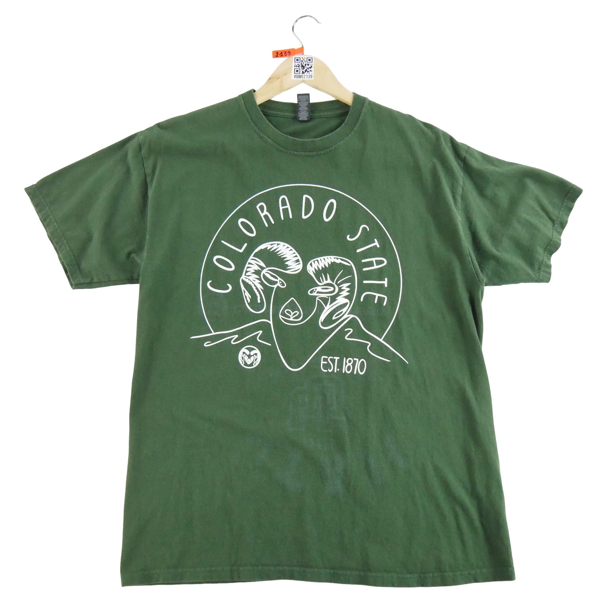 T-shirt manches courtes Homme Vert - État correct