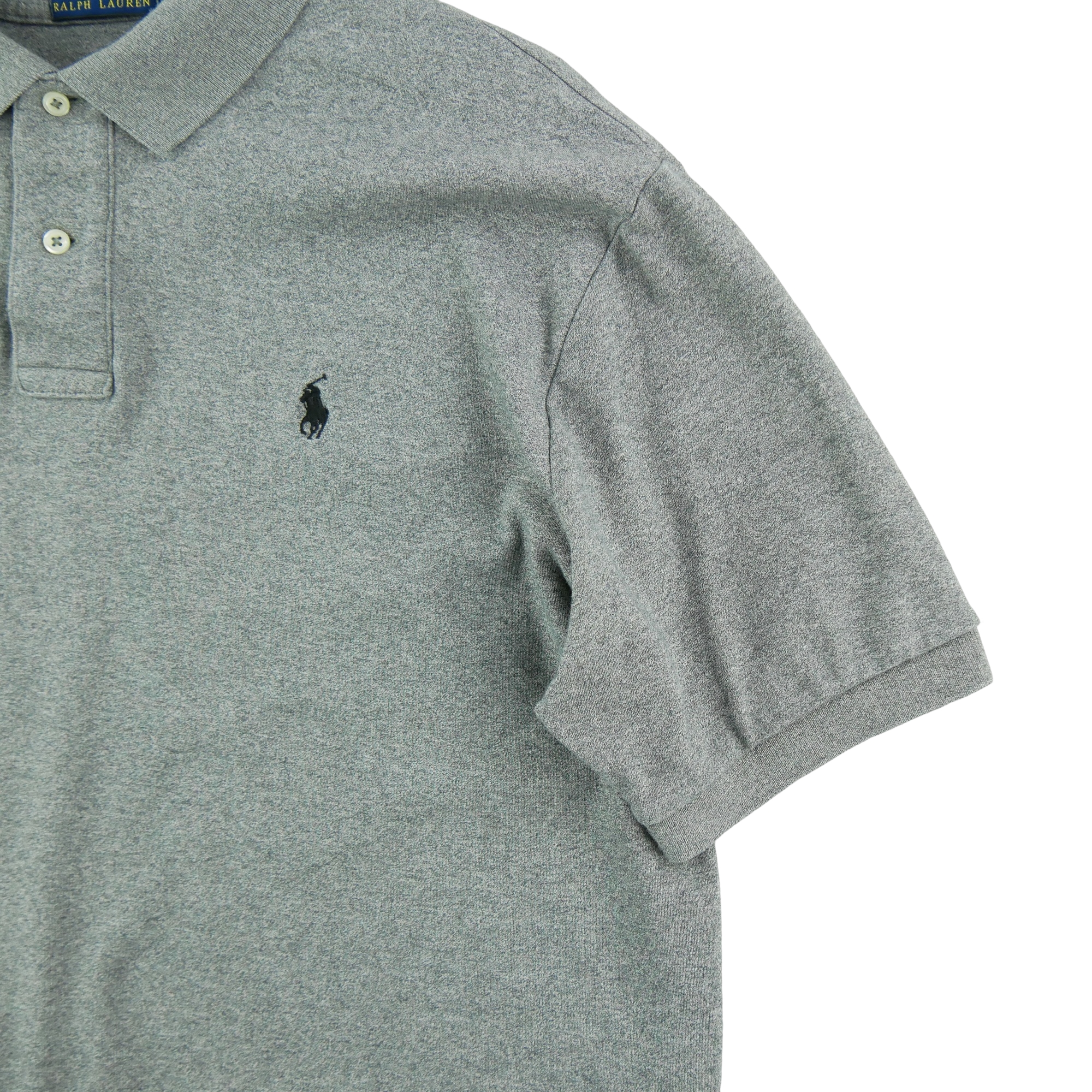 Polo manches courtes Homme  Gris 4