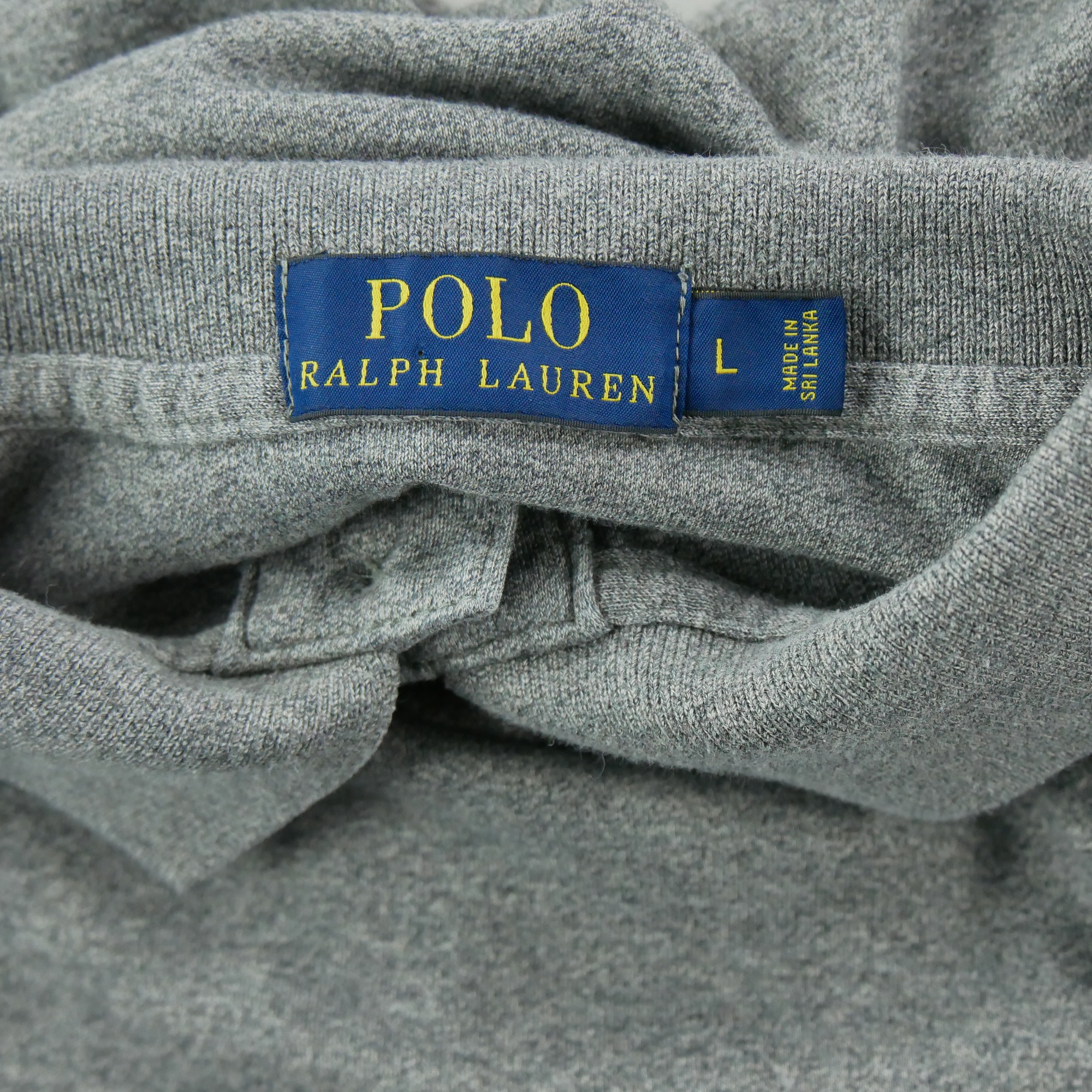 Polo manches courtes Homme  Gris 5