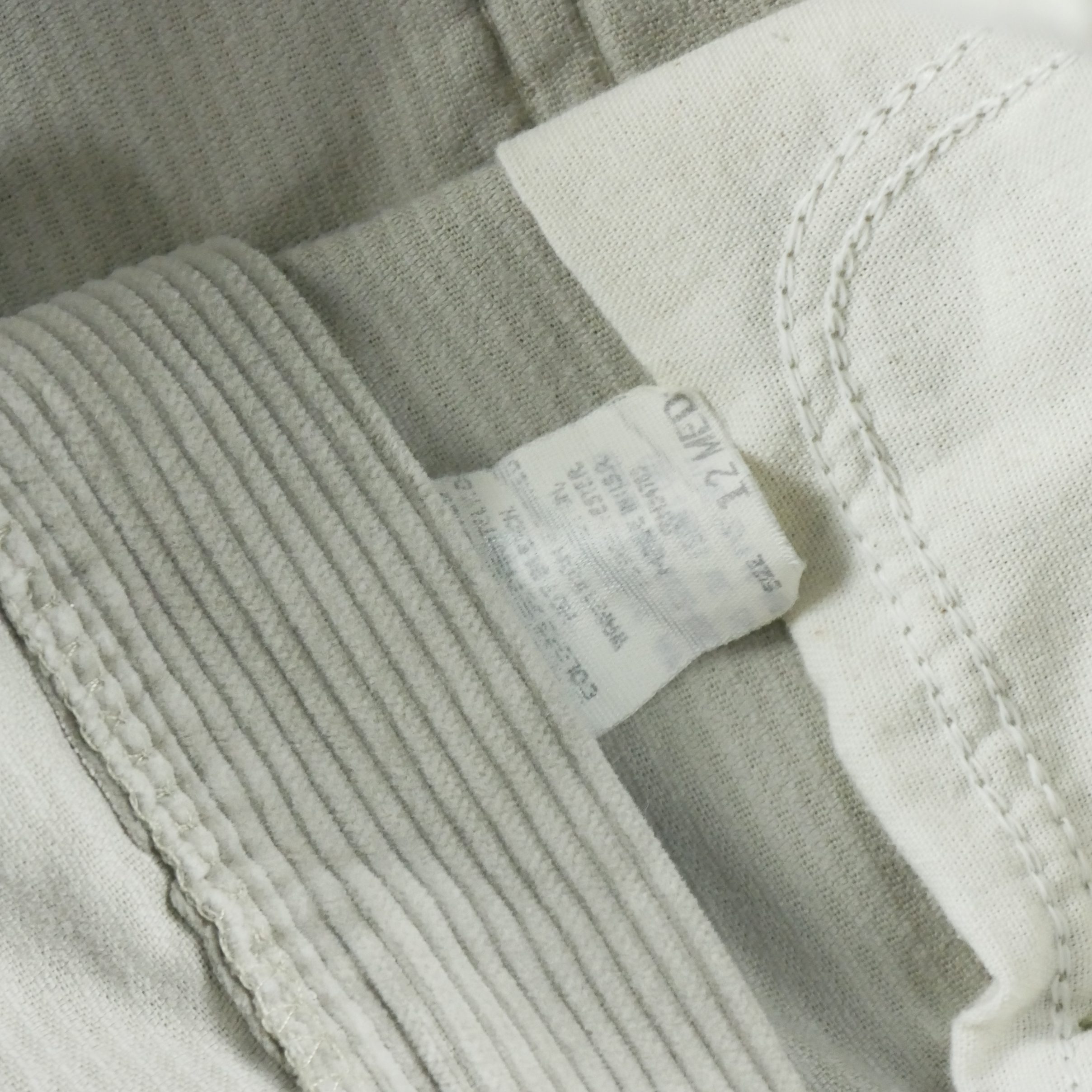 Pantalon Homme en velours côtelé Gris 7