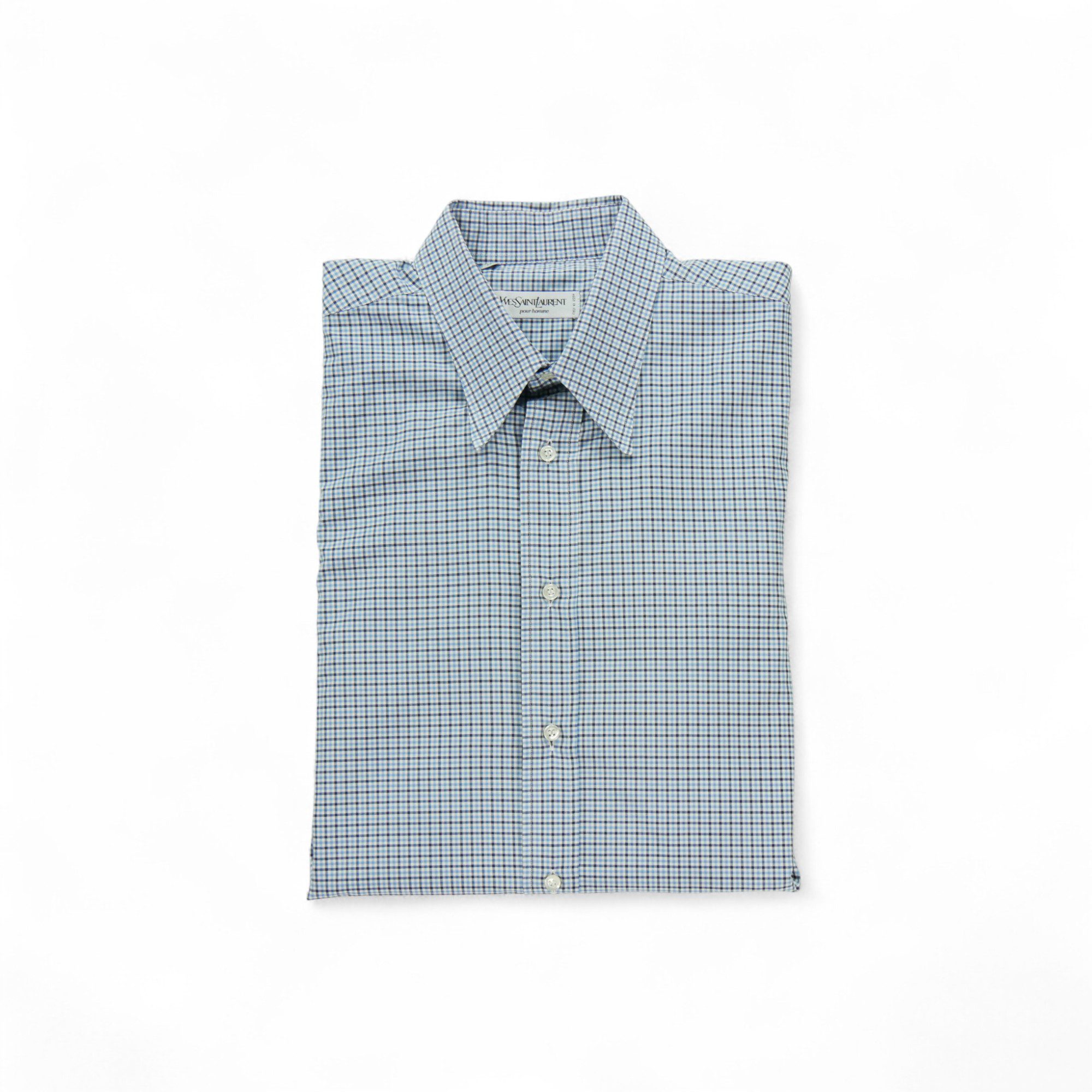 Chemise classiques Homme à carreaux 1