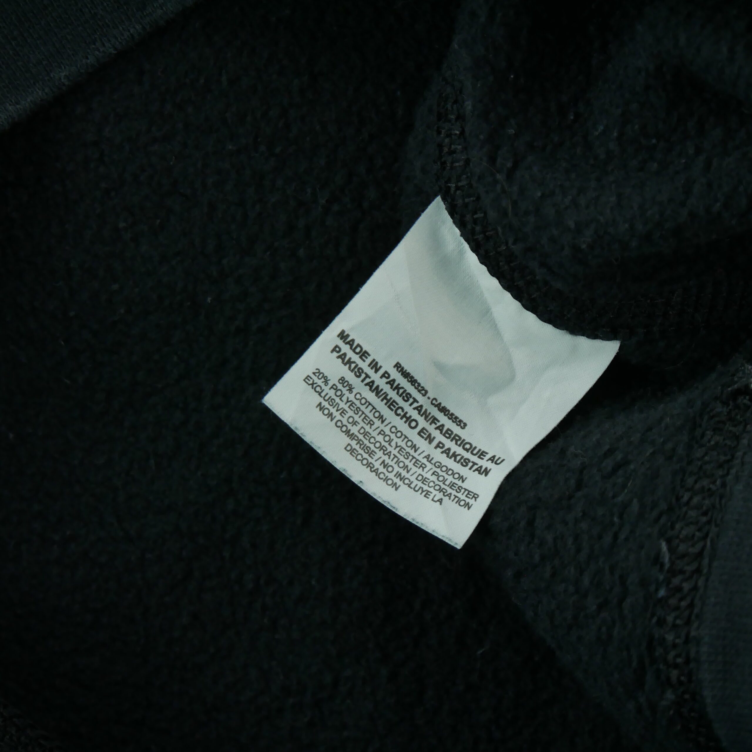 Sweat Homme  Noir 9