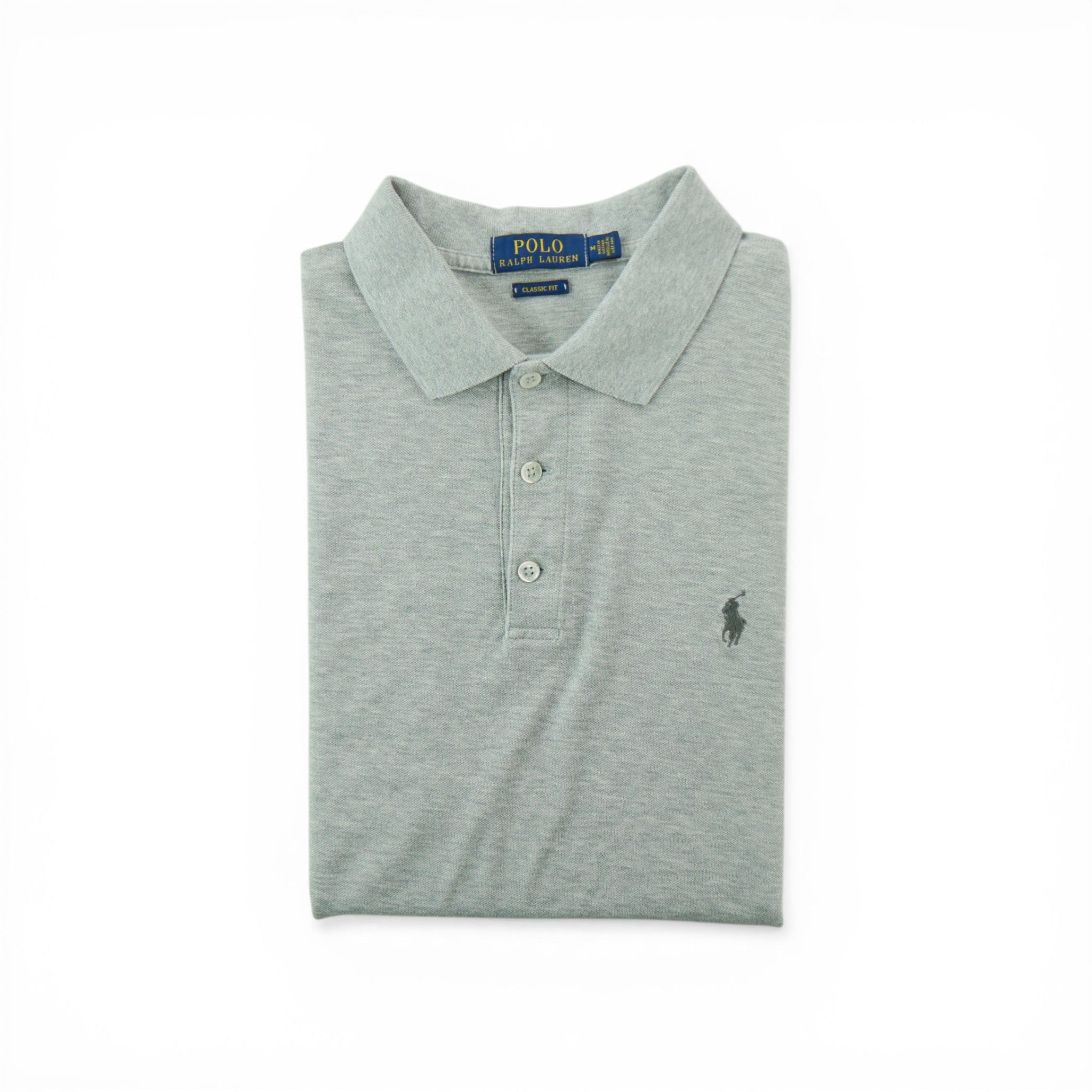Polo manches courtes Homme Gris - Très bon état