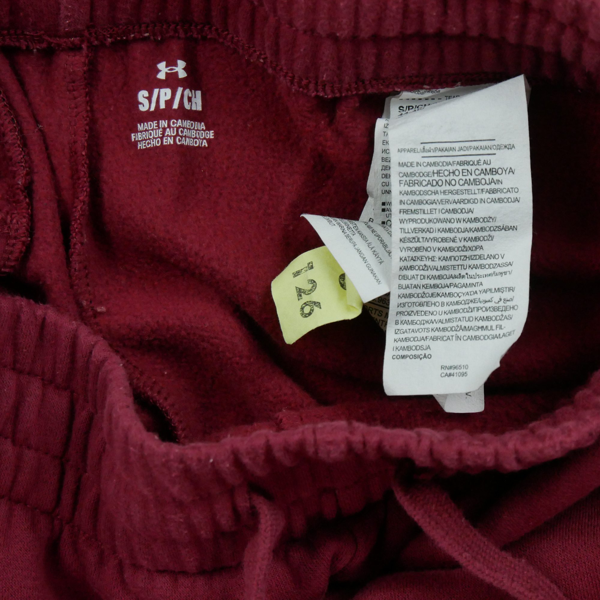 Survêtement Homme  Ensemble Bordeaux 12