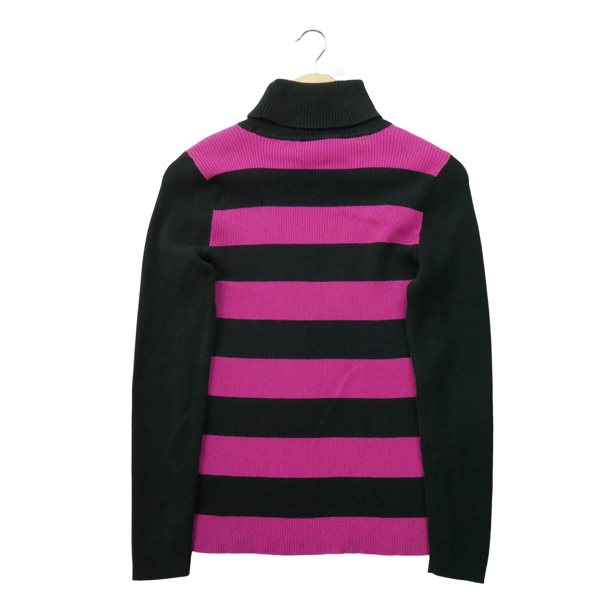 Pull Femme  col roulé Rose 2