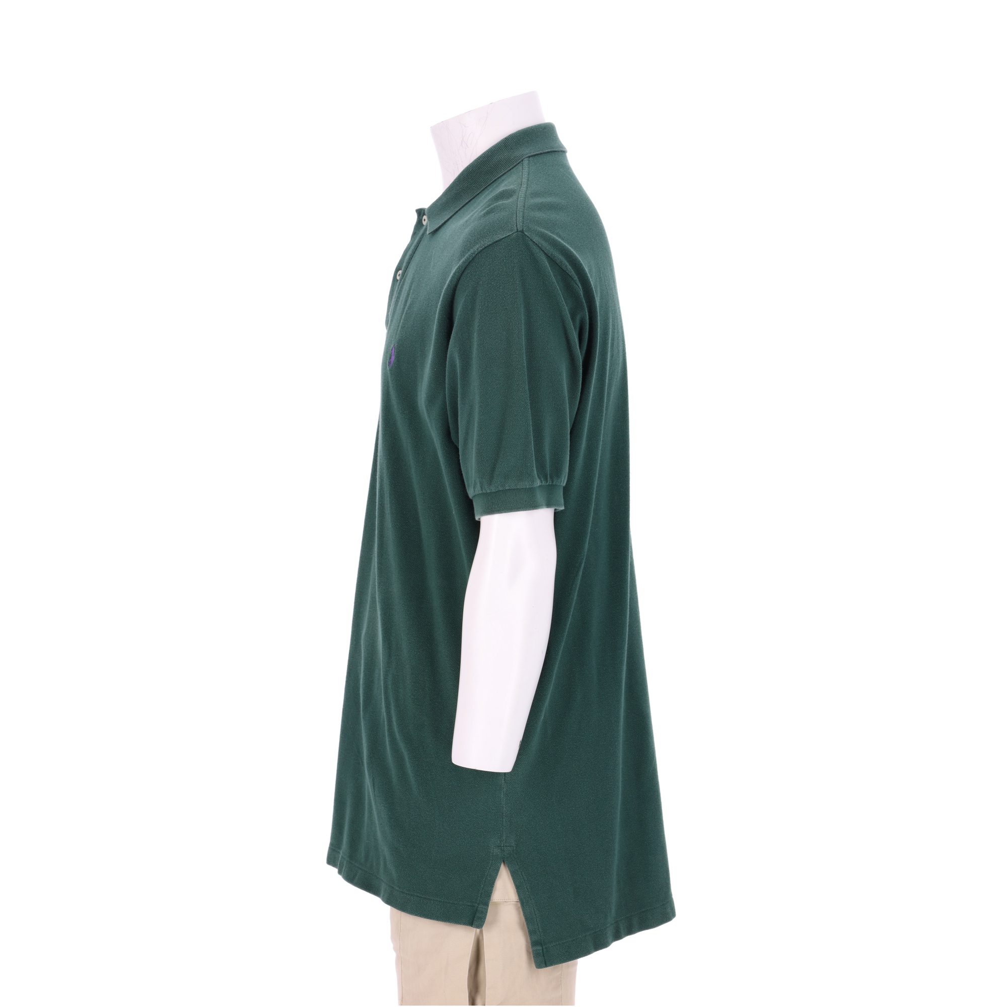 Polo manches courtes Homme  Vert 3