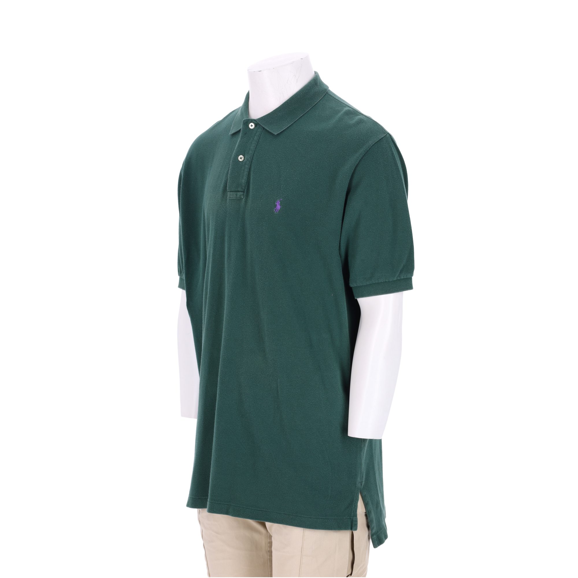 Polo manches courtes Homme  Vert 4