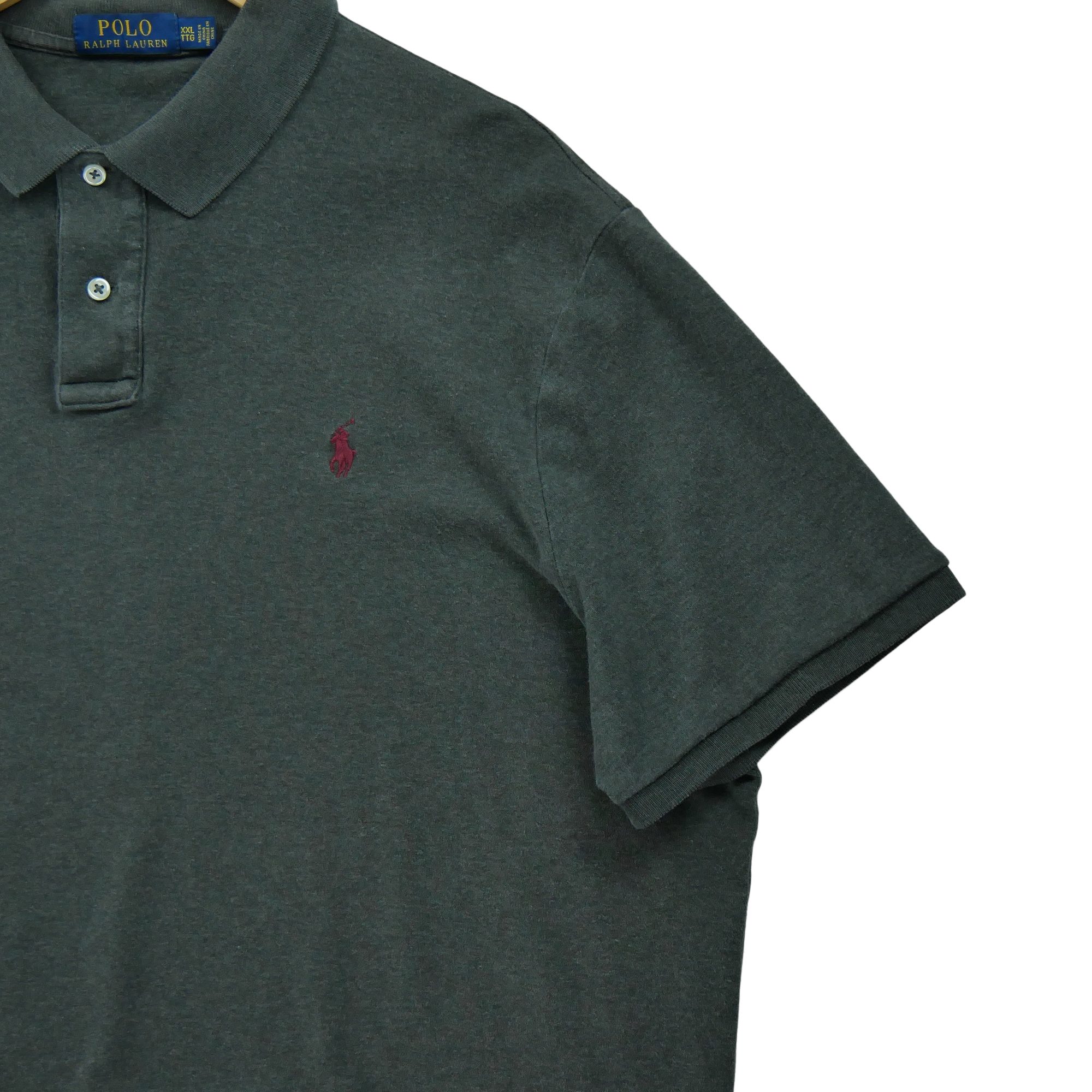 Polo manches courtes Homme  Gris 4