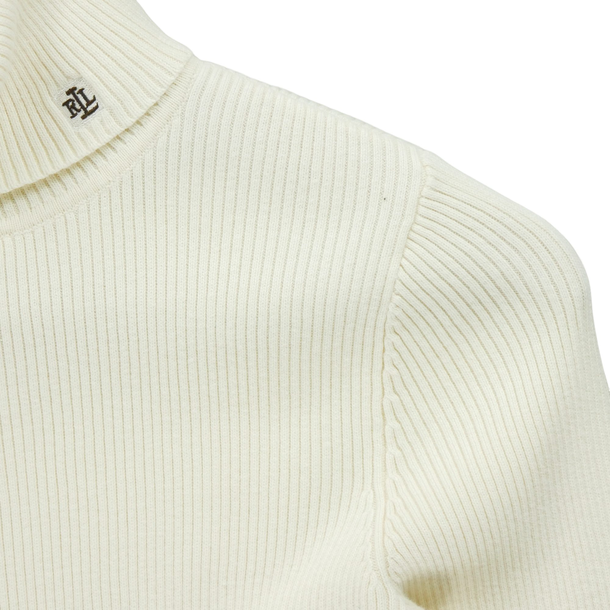 Pull Femme  col roulé Beige 3