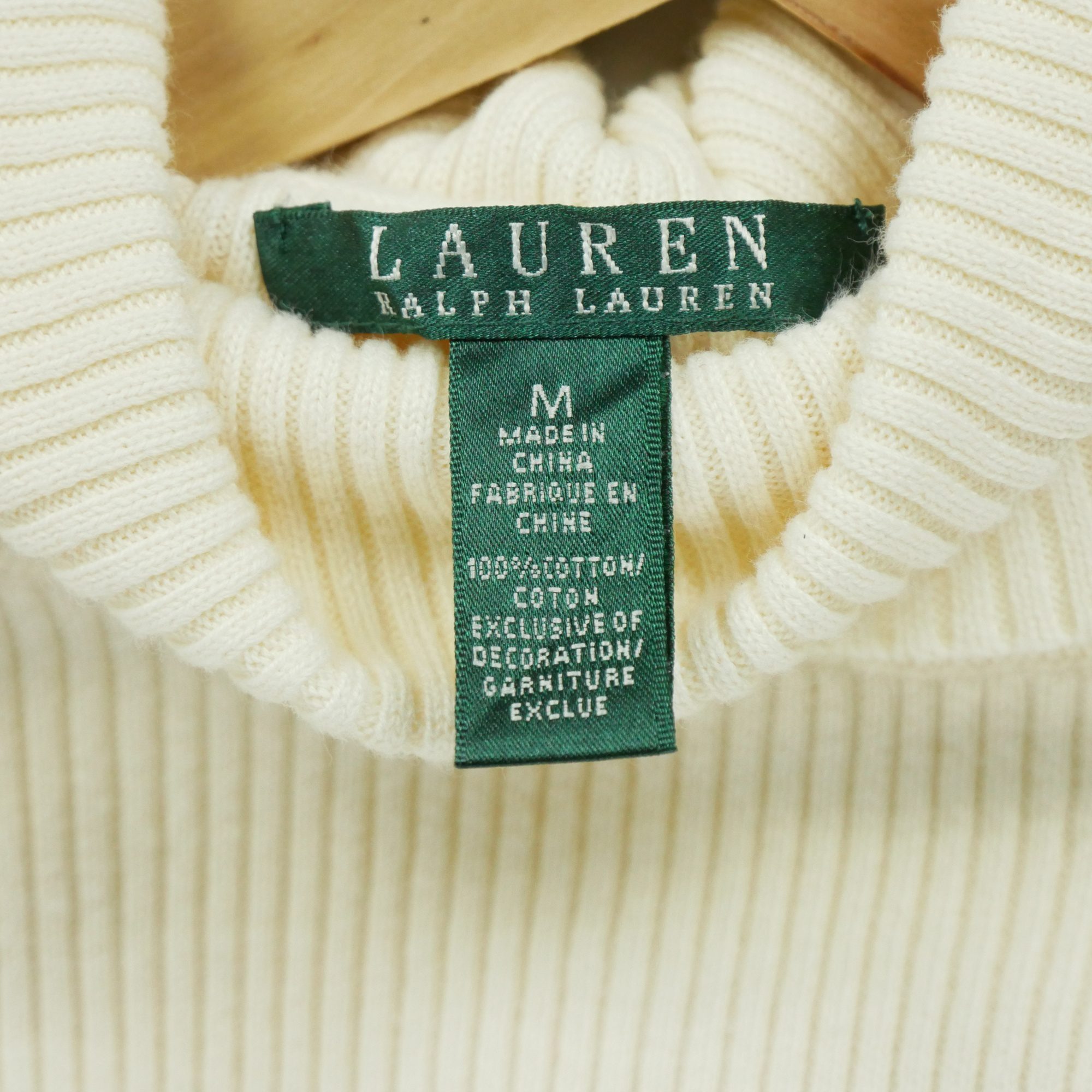 Pull Femme  col roulé Beige 7