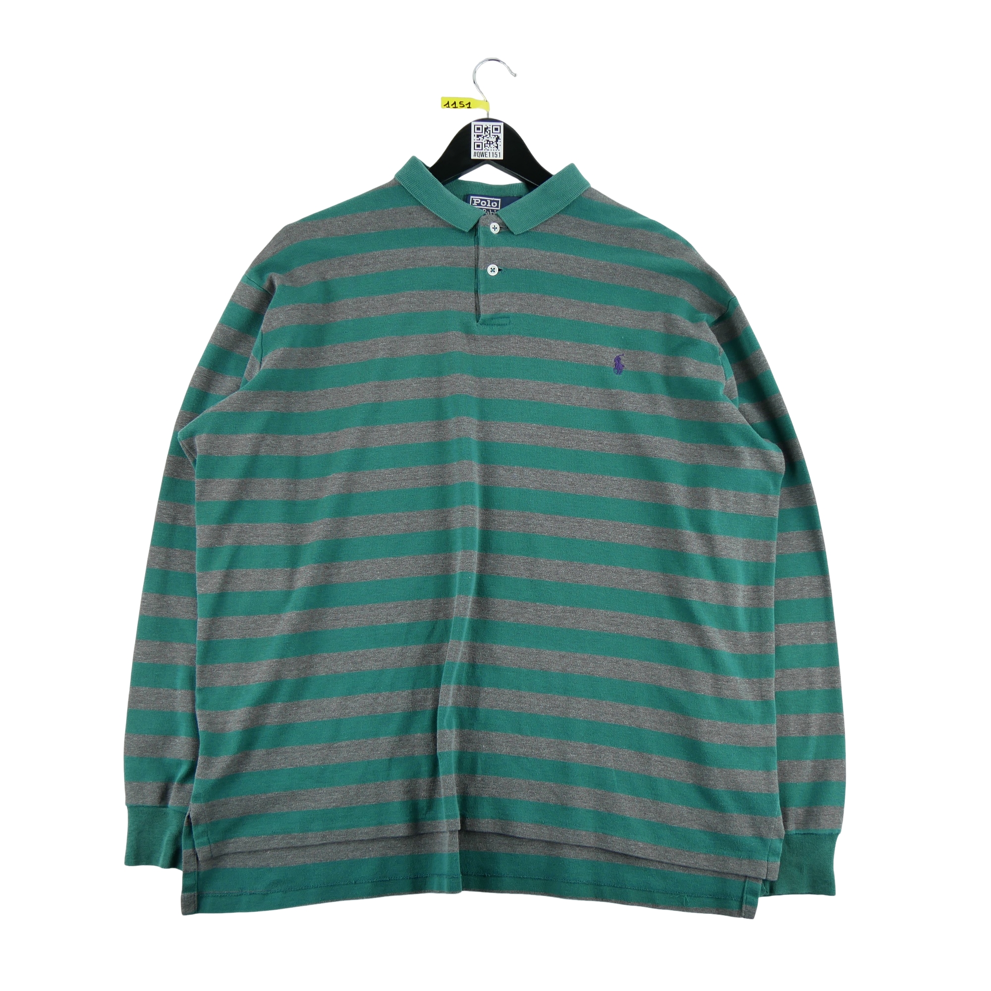 Polo manches longues Homme  Vintage 2