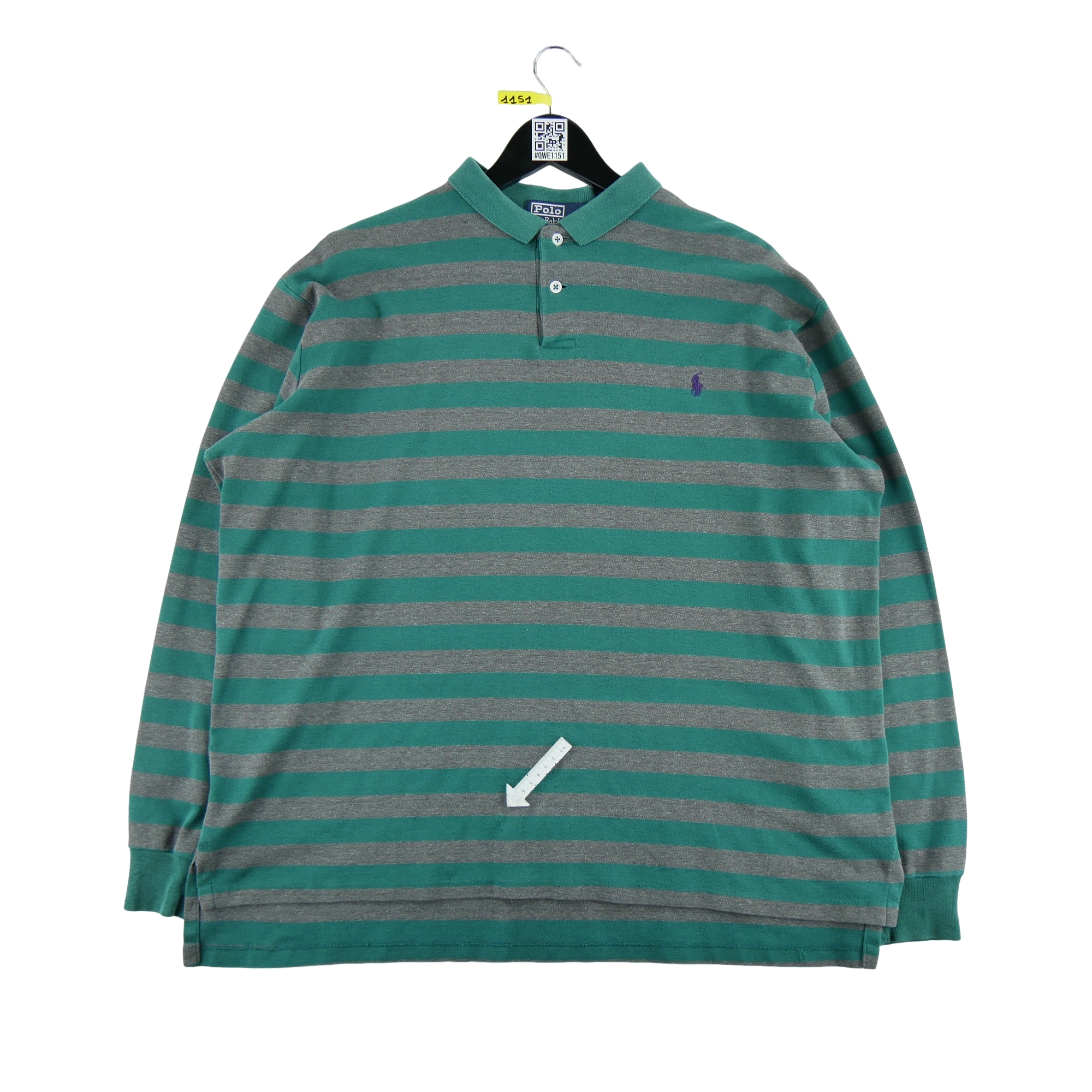 Polo manches longues Homme  Vintage 4