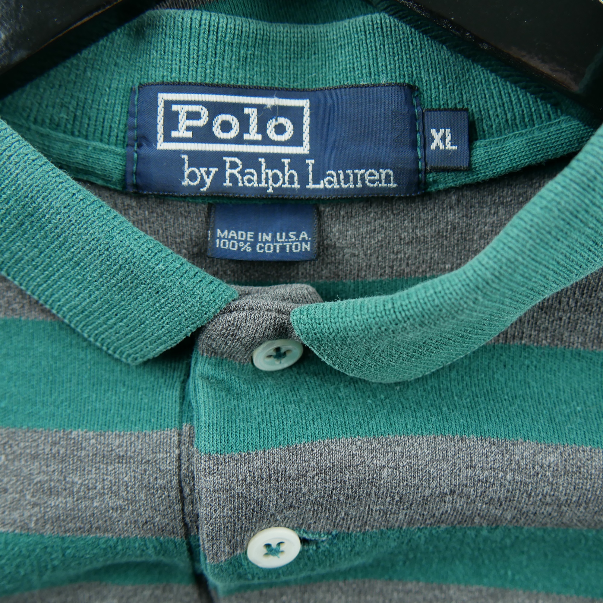 Polo manches longues Homme  Vintage 9