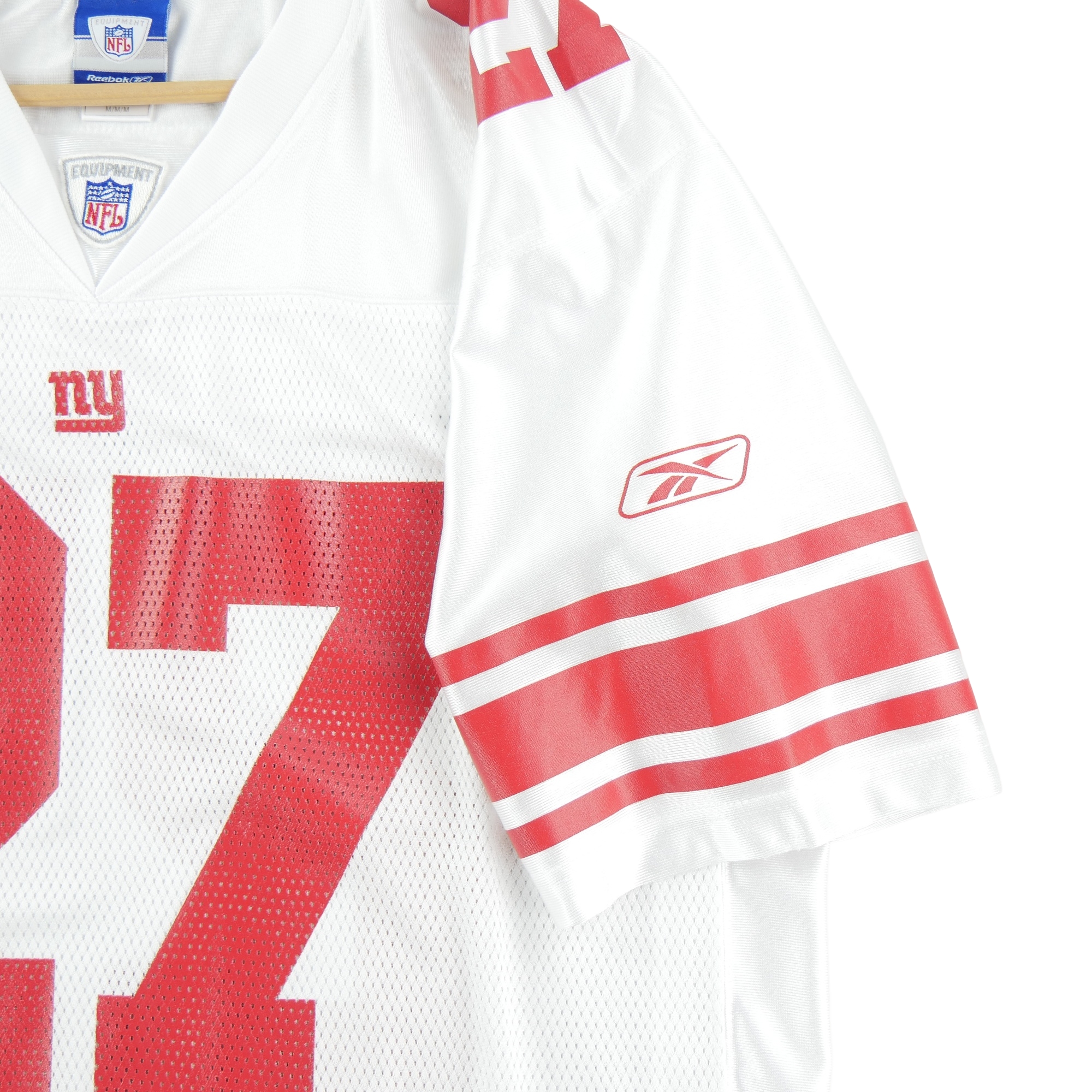 Maillot Homme NFL New York Giants Blanc 8