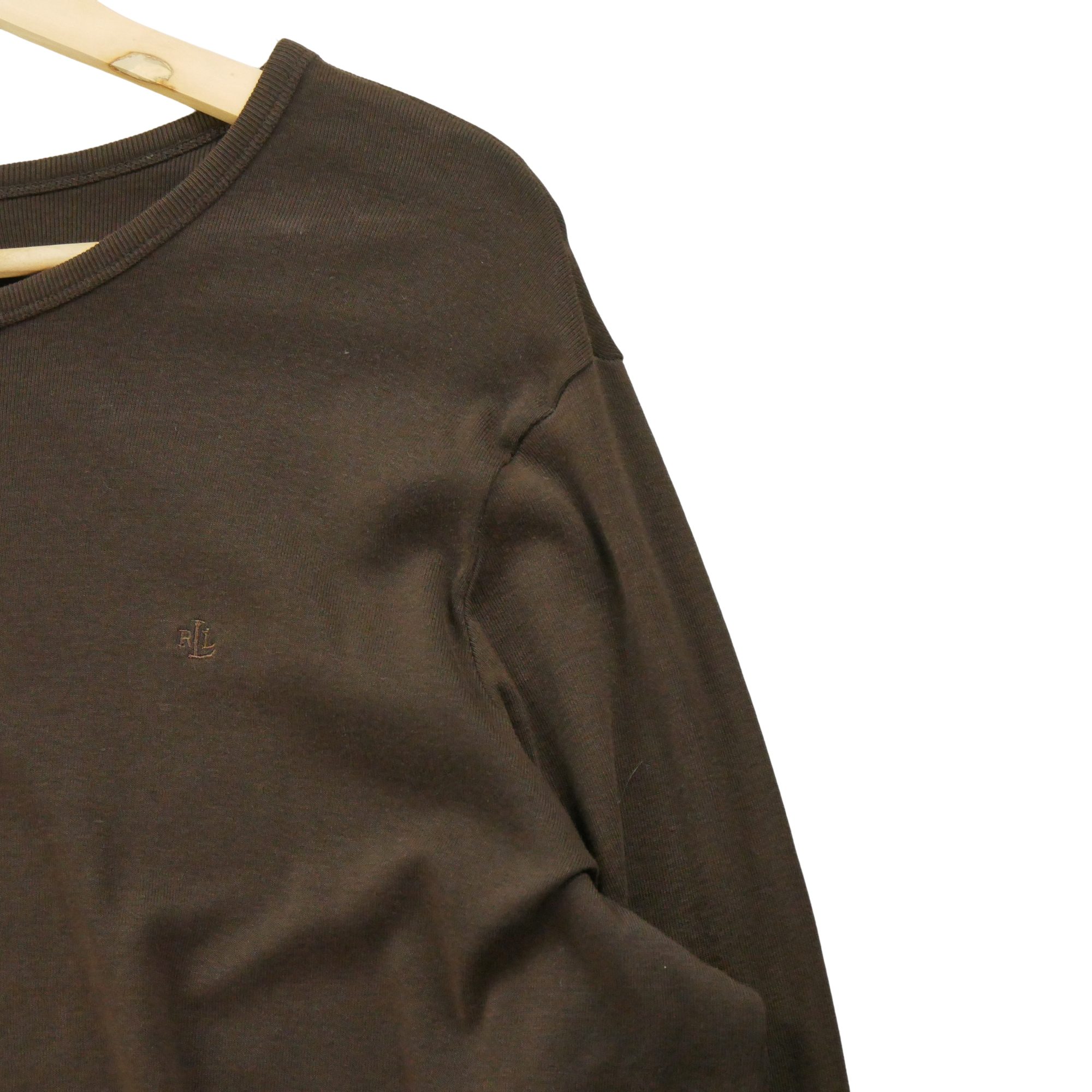 T-shirt manches longues Femme  Marron 3