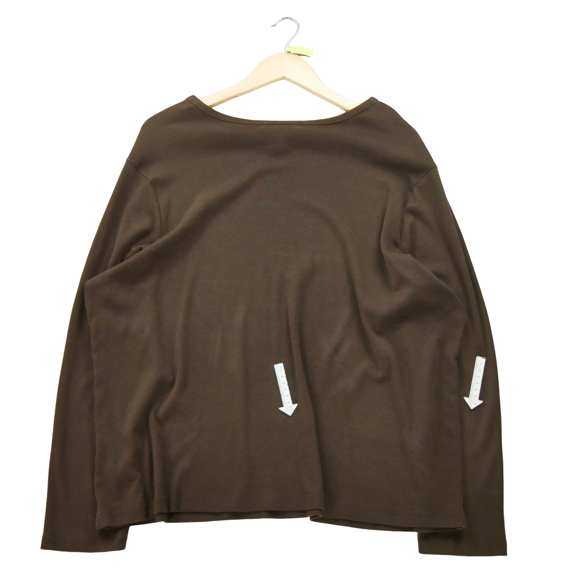 T-shirt manches longues Femme  Marron 4