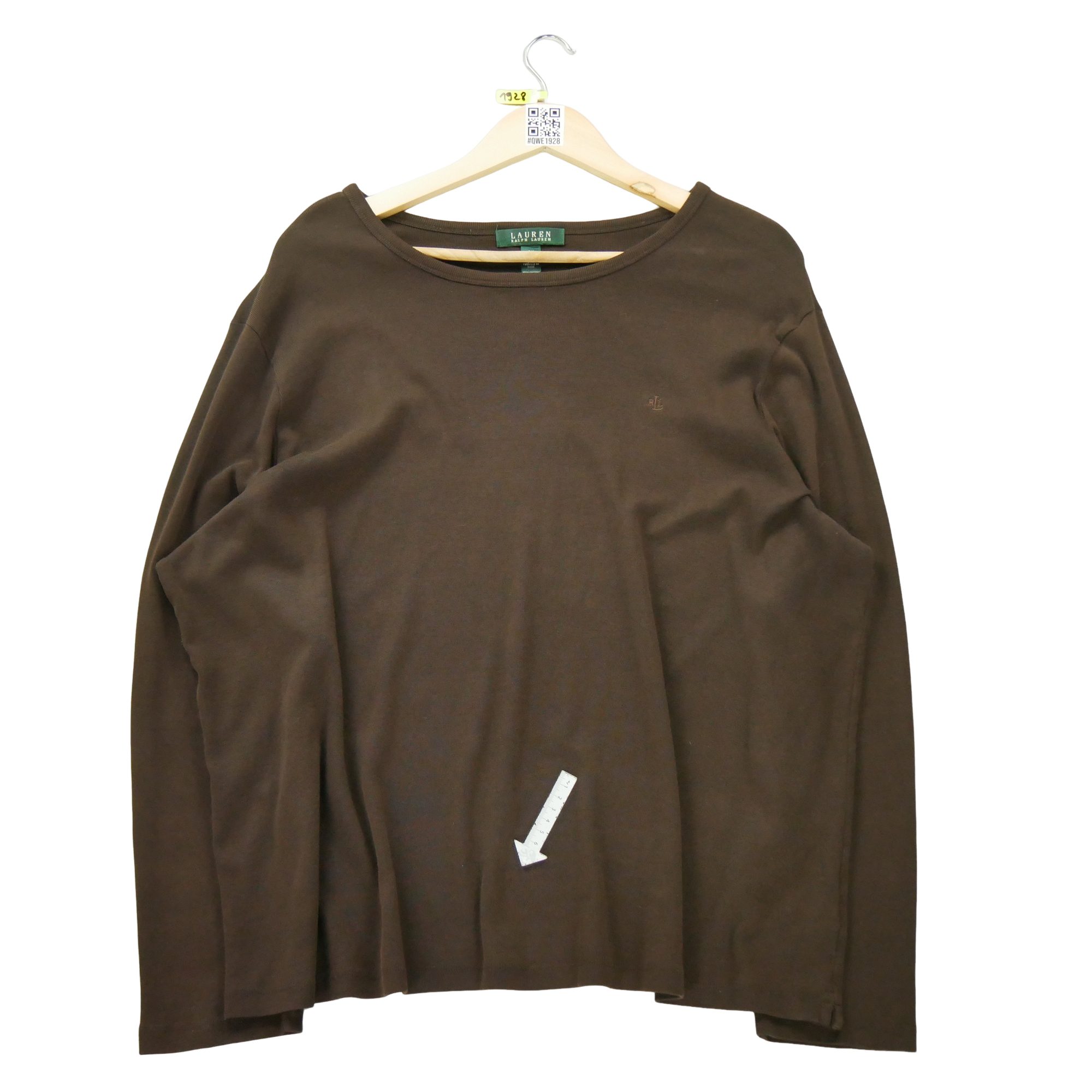 T-shirt manches longues Femme  Marron 7