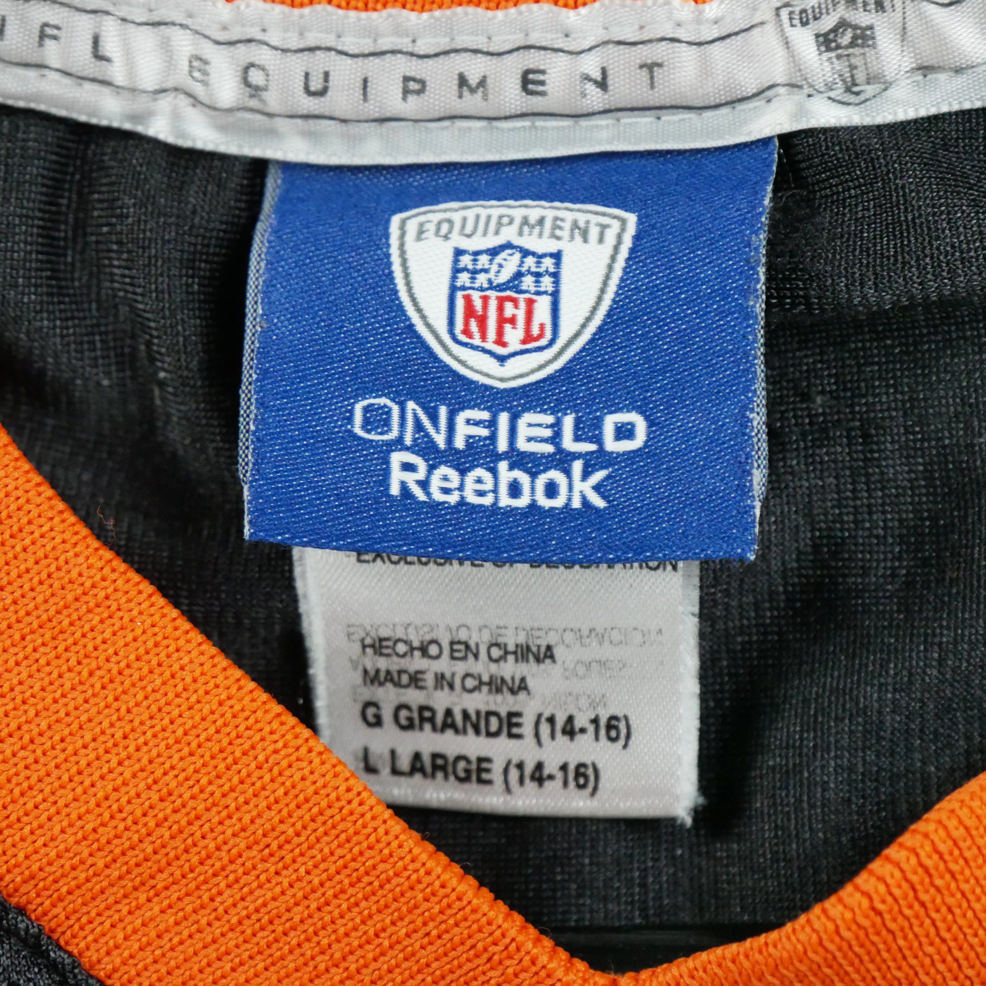 Maillot Reebok Cincinnati Bengals NFL 11