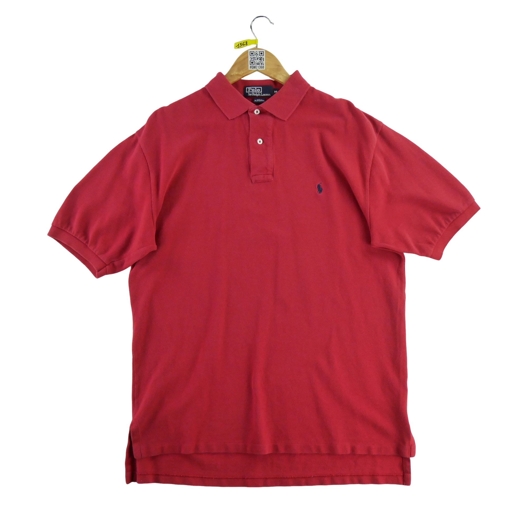 Polo manches courtes Homme  Rouge 2
