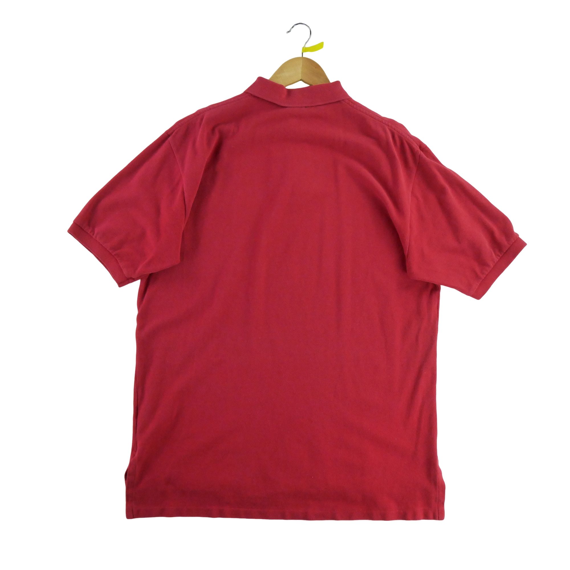 Polo manches courtes Homme  Rouge 3