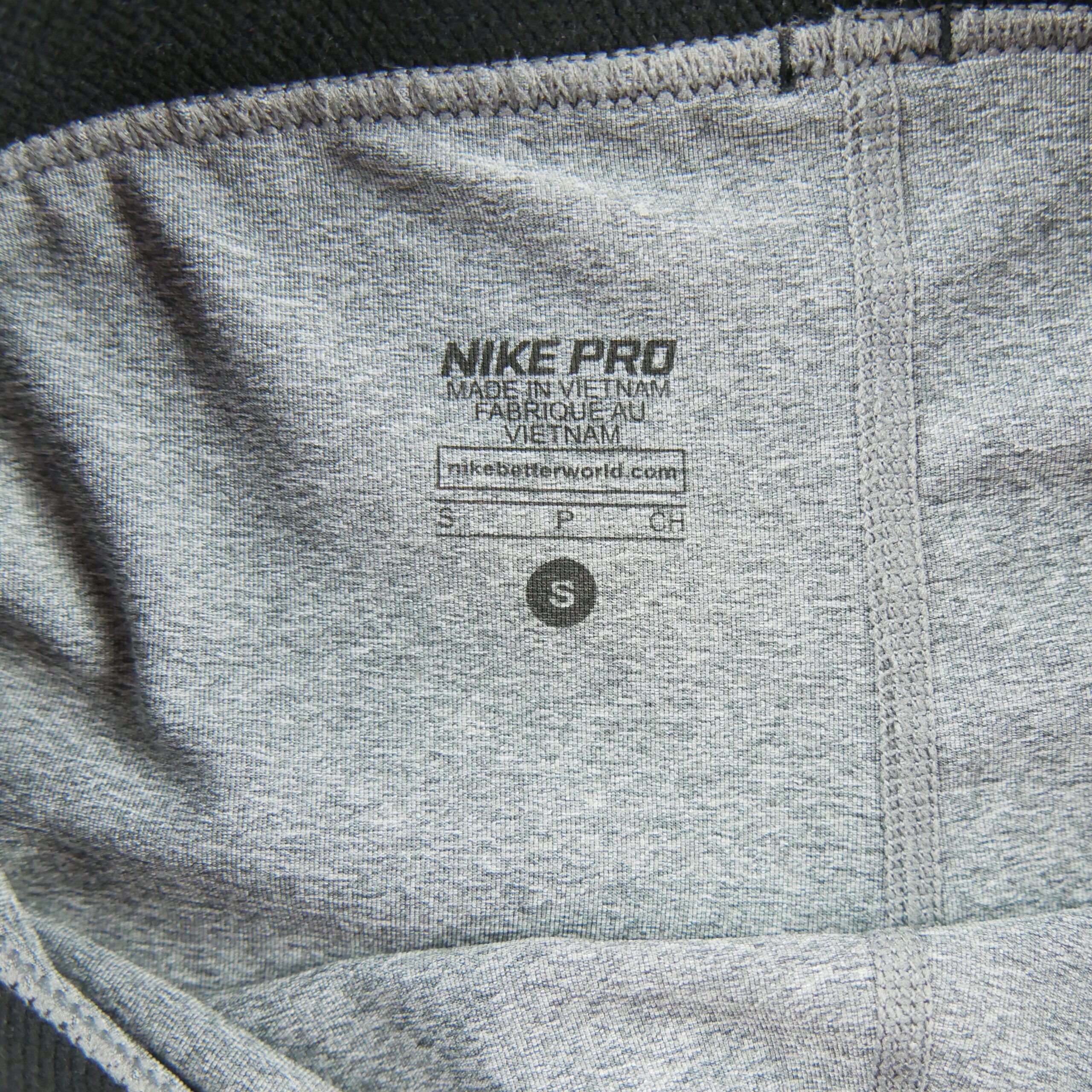 Short Femme  Nike PRO Dri-Fit Gris 5