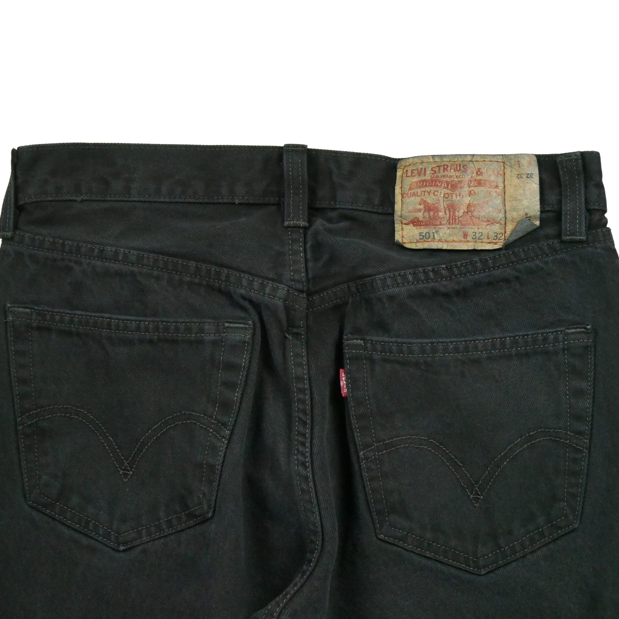 Jean Homme Levis 501 Noir 4